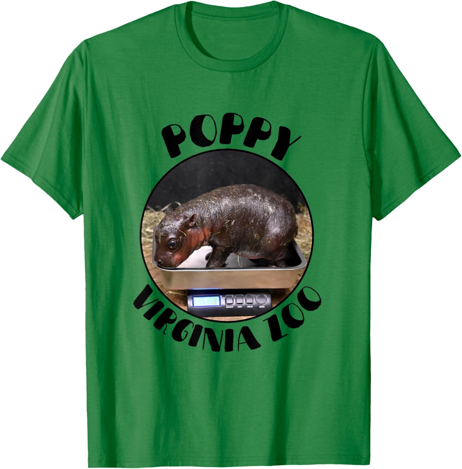 Poppy Virginia Zoo Pygmy Hippo T-Shirt Adorable Baby Hippo Shirt - 21