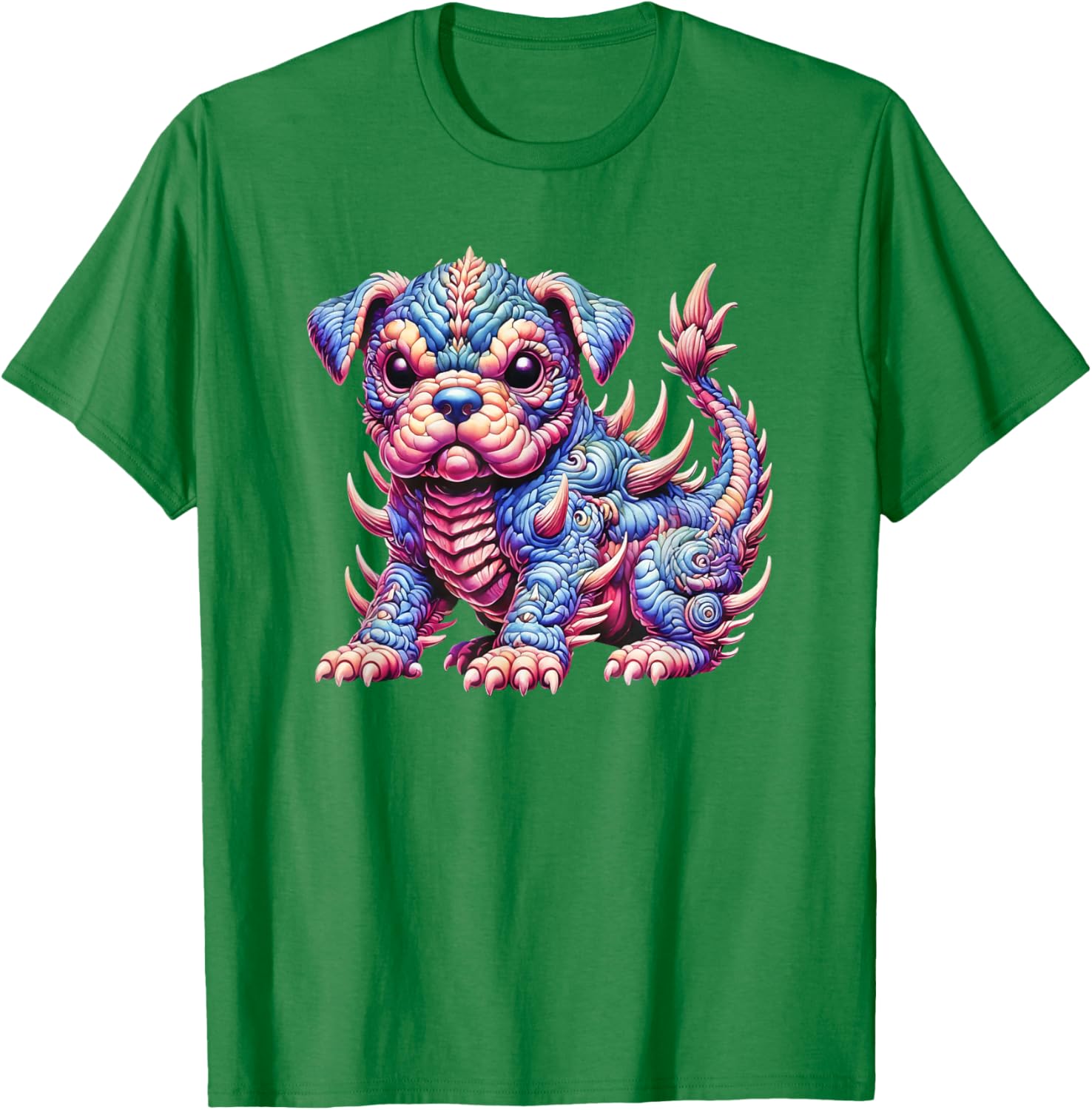 Imaginative Puppy Dog Monster T-Shirt Fun Chimerical Creature Design - 14