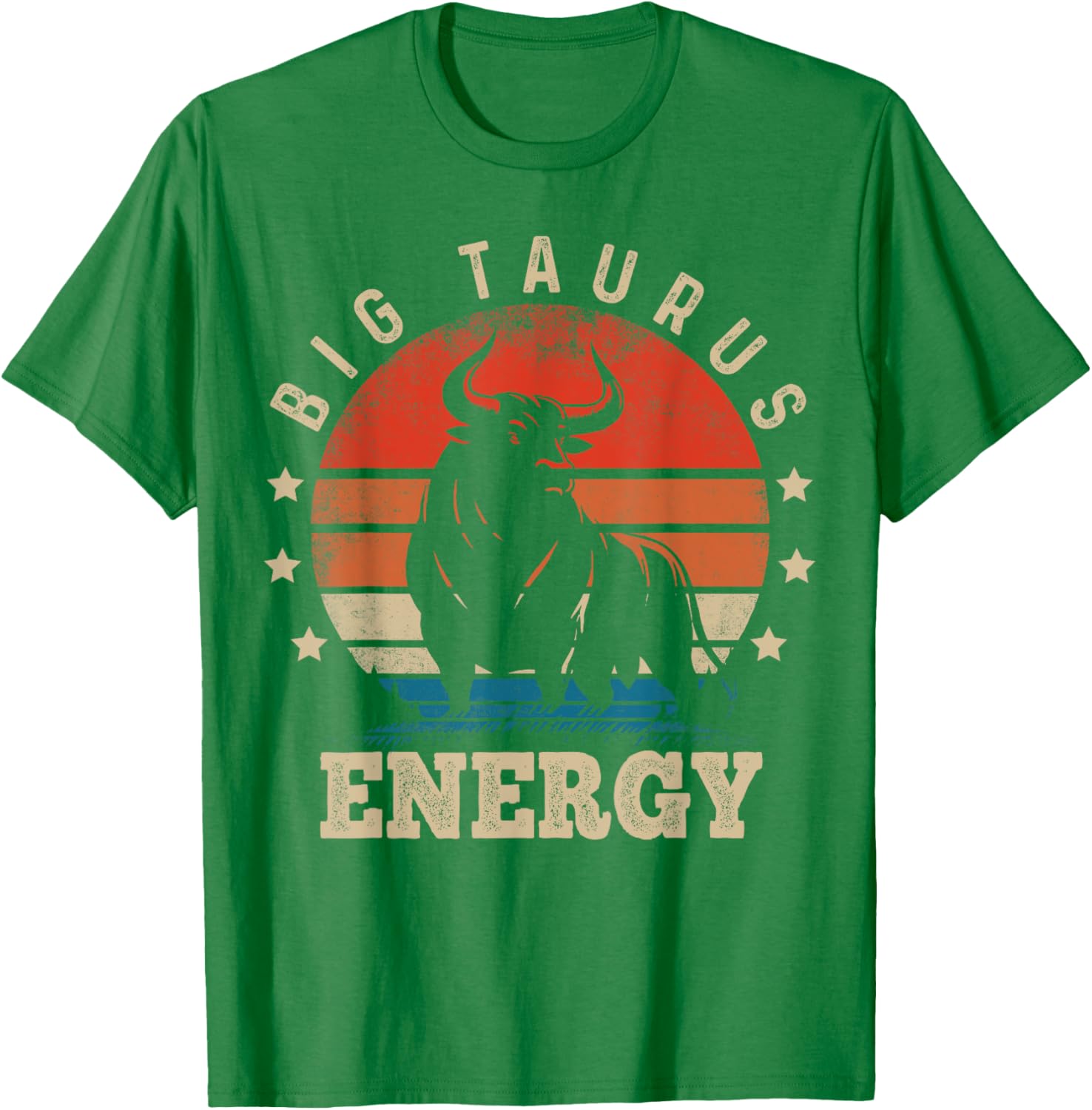 Big Taurus Energy Zodiac T-Shirt for April May Birthdays - 13