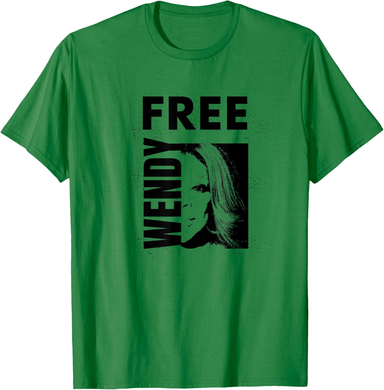 Free Wendy Outline Square Design T-Shirt for Trendy Casual Style - 3