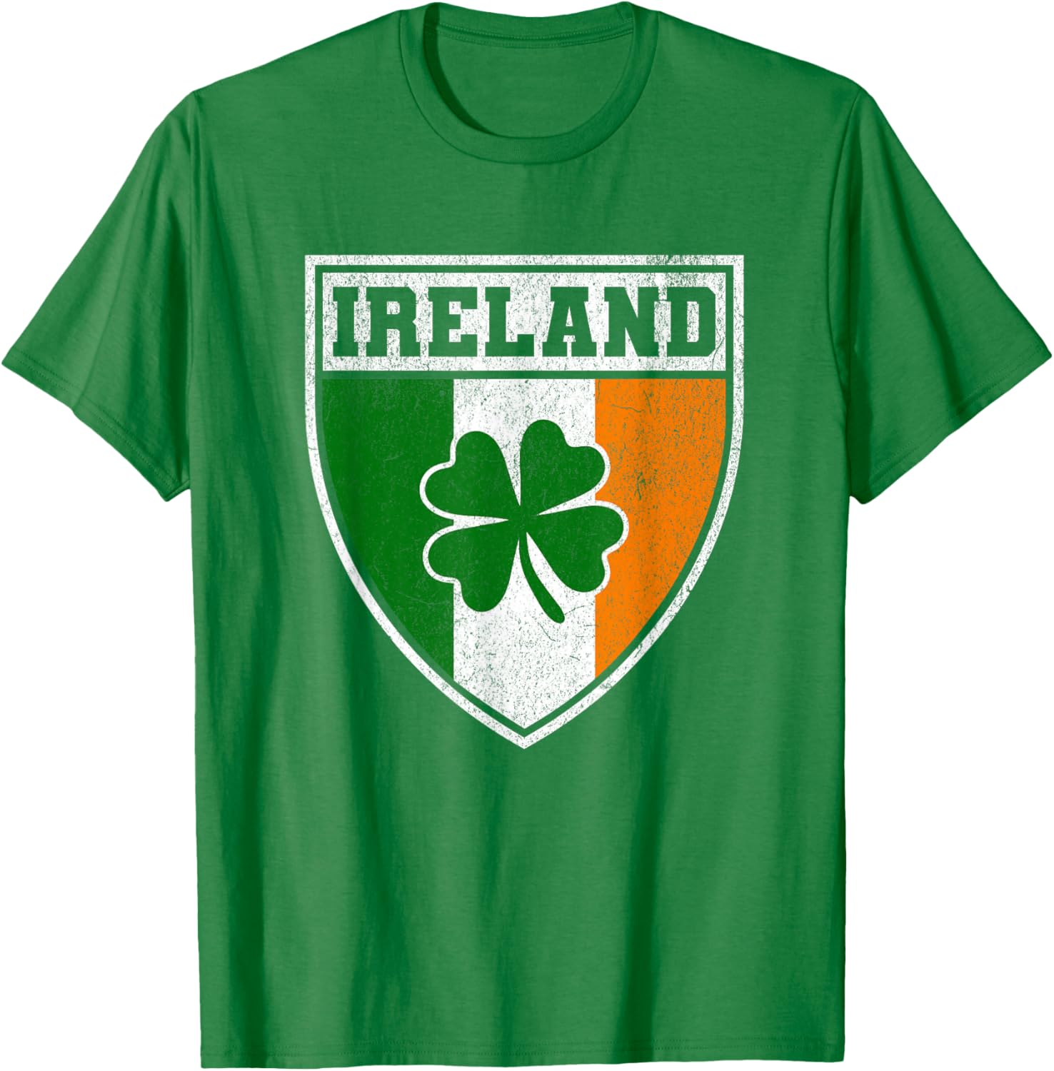 Irish Flag Shield Shamrock St Patricks Day T-Shirt for Pride and Fun - 8
