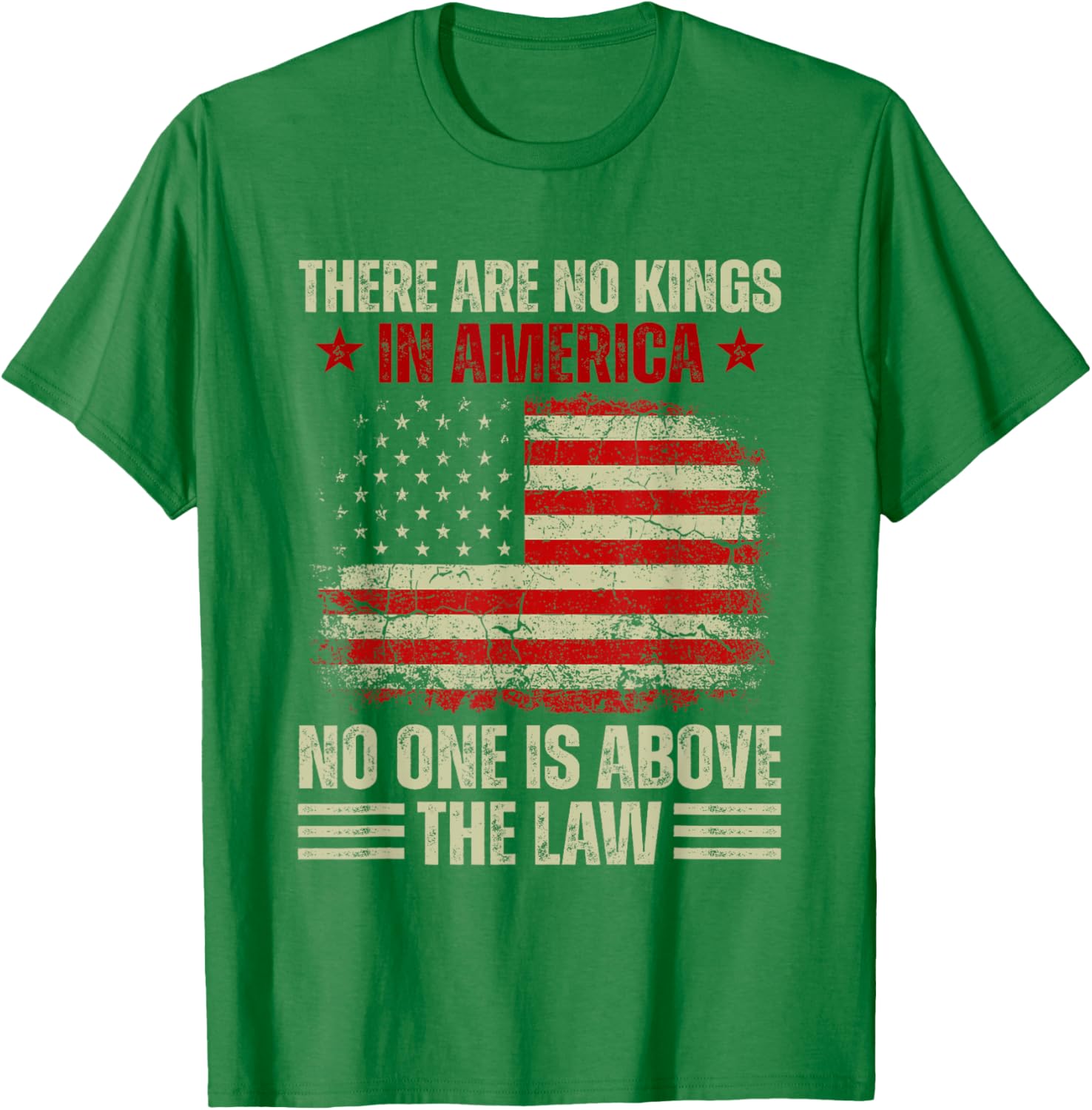 No Kings In America T-Shirt – Law and Justice Graphic Tee for Everyone - 10