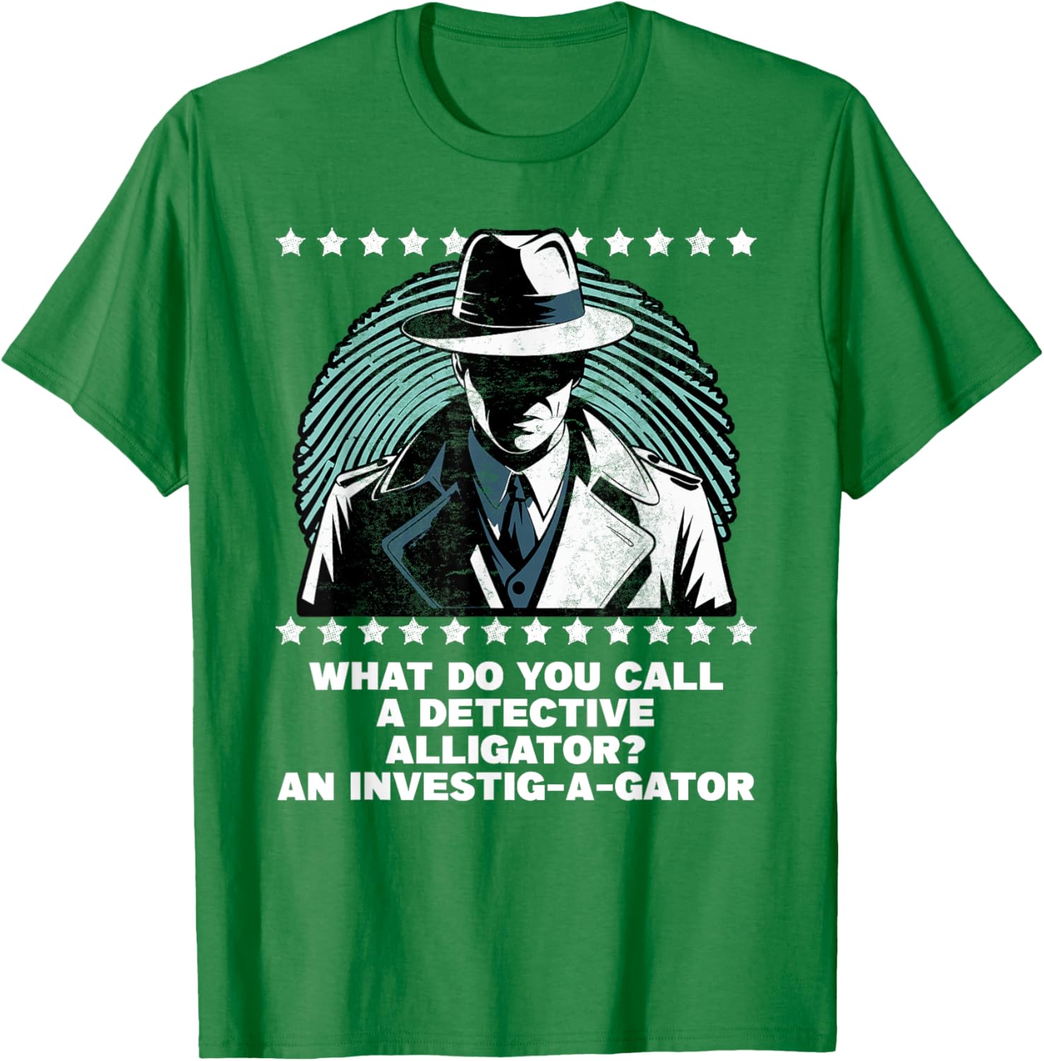 Funny Investig A Gator Detective Alligator T-Shirt for Casual Wear - 6