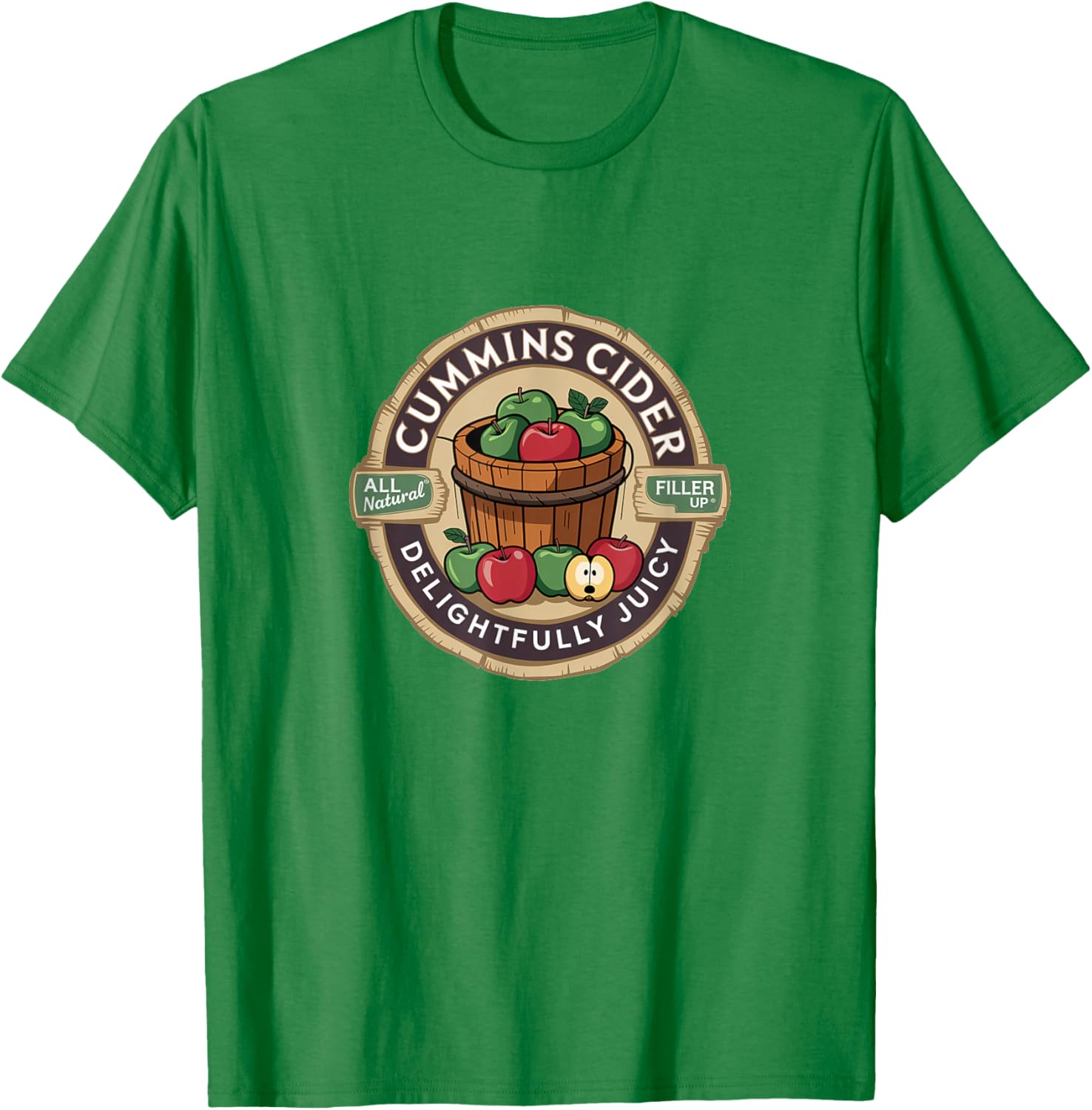 Vintage Cummins Cider Funny Meme T-Shirt for Fun and Casual Style - 7