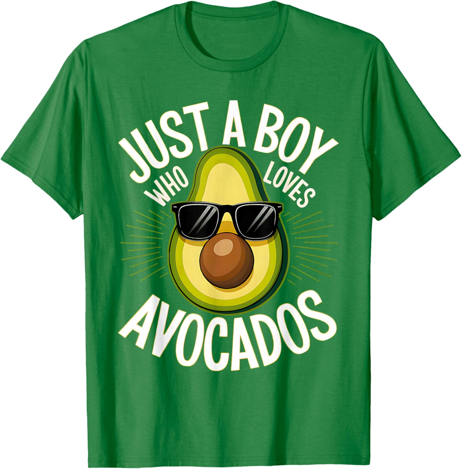 Cute Avocado Love T-Shirt for Boys and Toddlers - Fun Fruit Apparel - 8
