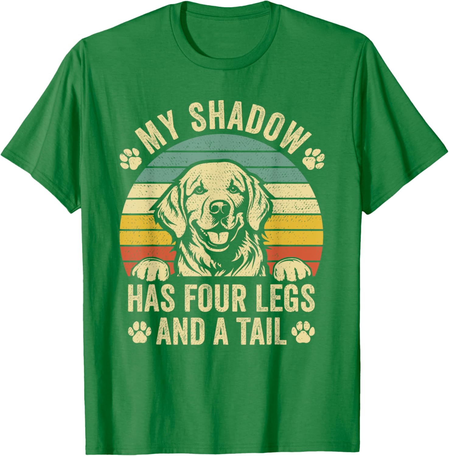 Cute My Shadow Has Four Legs And A Tail T-Shirt for Dog Lovers - 15