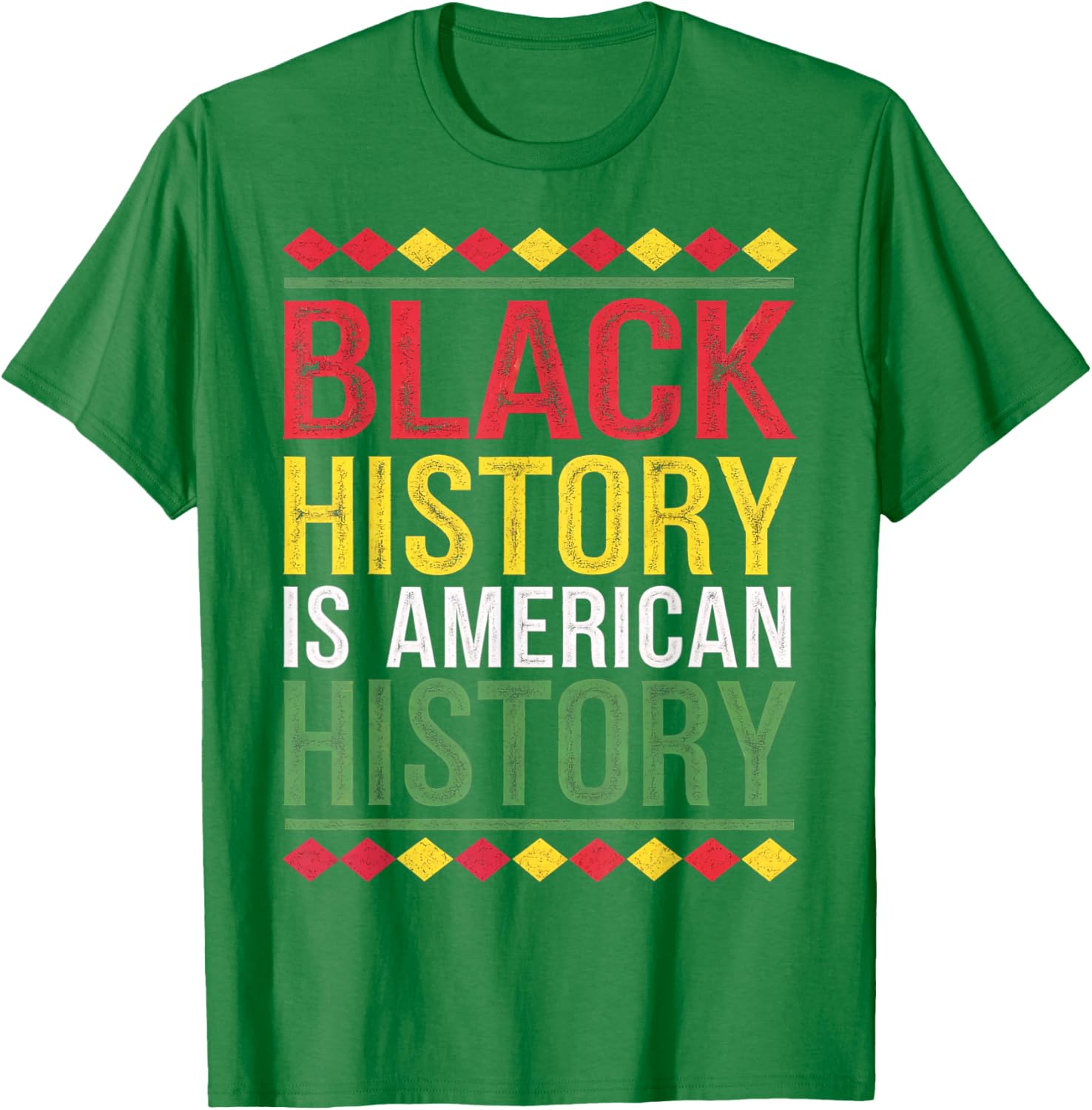Black History is American History Patriotic African American T-Shirt - 8