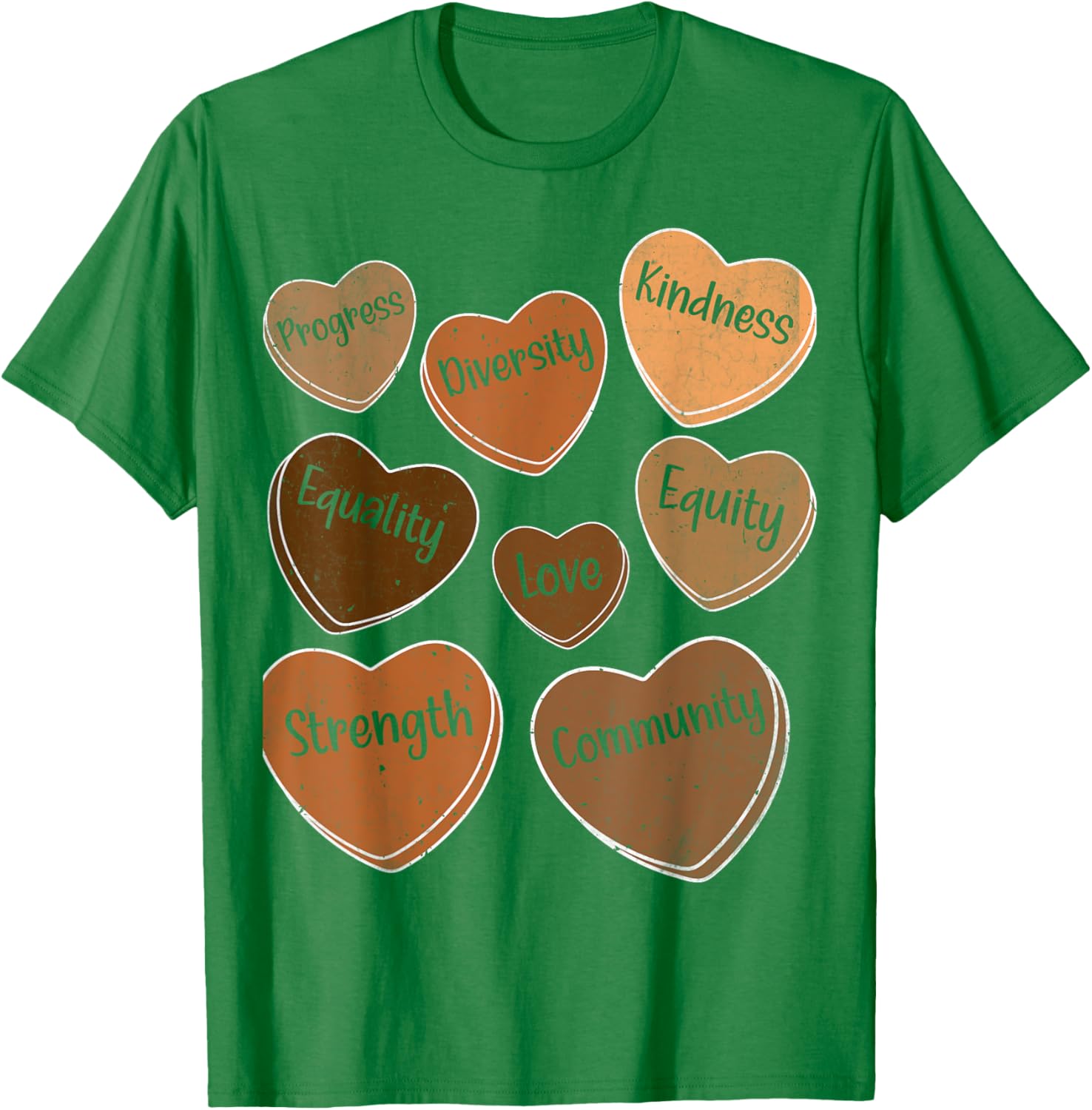 Celebrate Black History Month with Proud Black Women Heart T-Shirt - 11