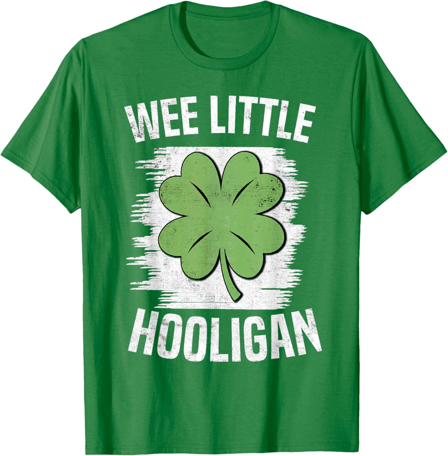 Wee Little Hooligan St Patricks Day Kids T-Shirt for Boys and Girls - 4