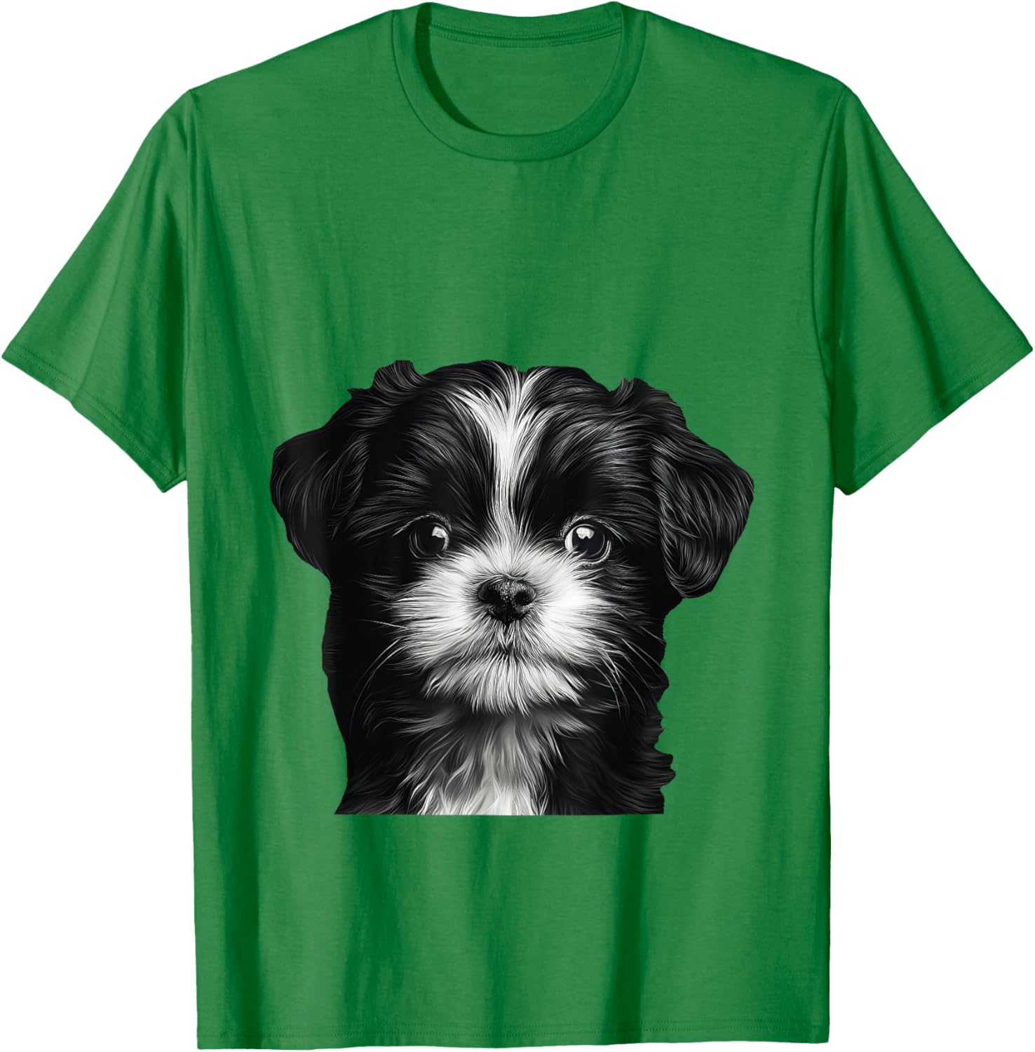 Adorable Shih Tzu Puppy T-Shirt for Dog Lovers - Cute Pet Apparel - 19