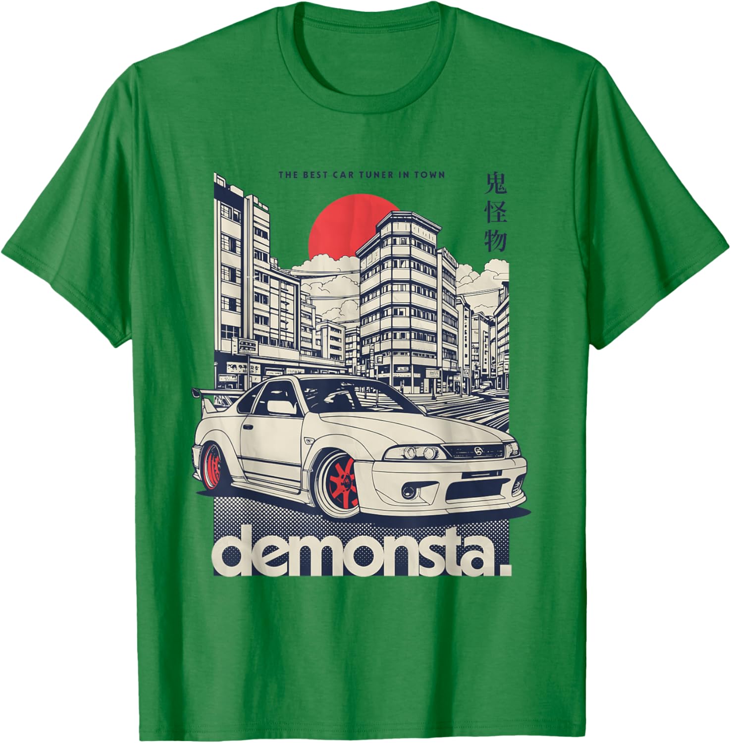 JDM Tokyo Japan Drift Race Car Tuning Retro Vintage T-Shirt for Gearheads - 10