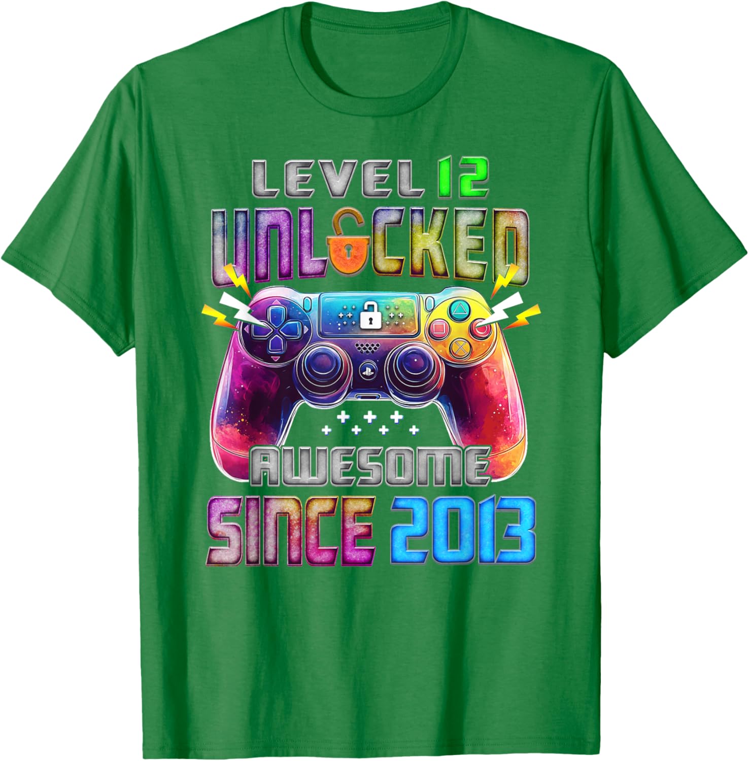 Level 12 Awesome 12 Year Old T-Shirt Fun Gift Since 2013 for Kids - 12