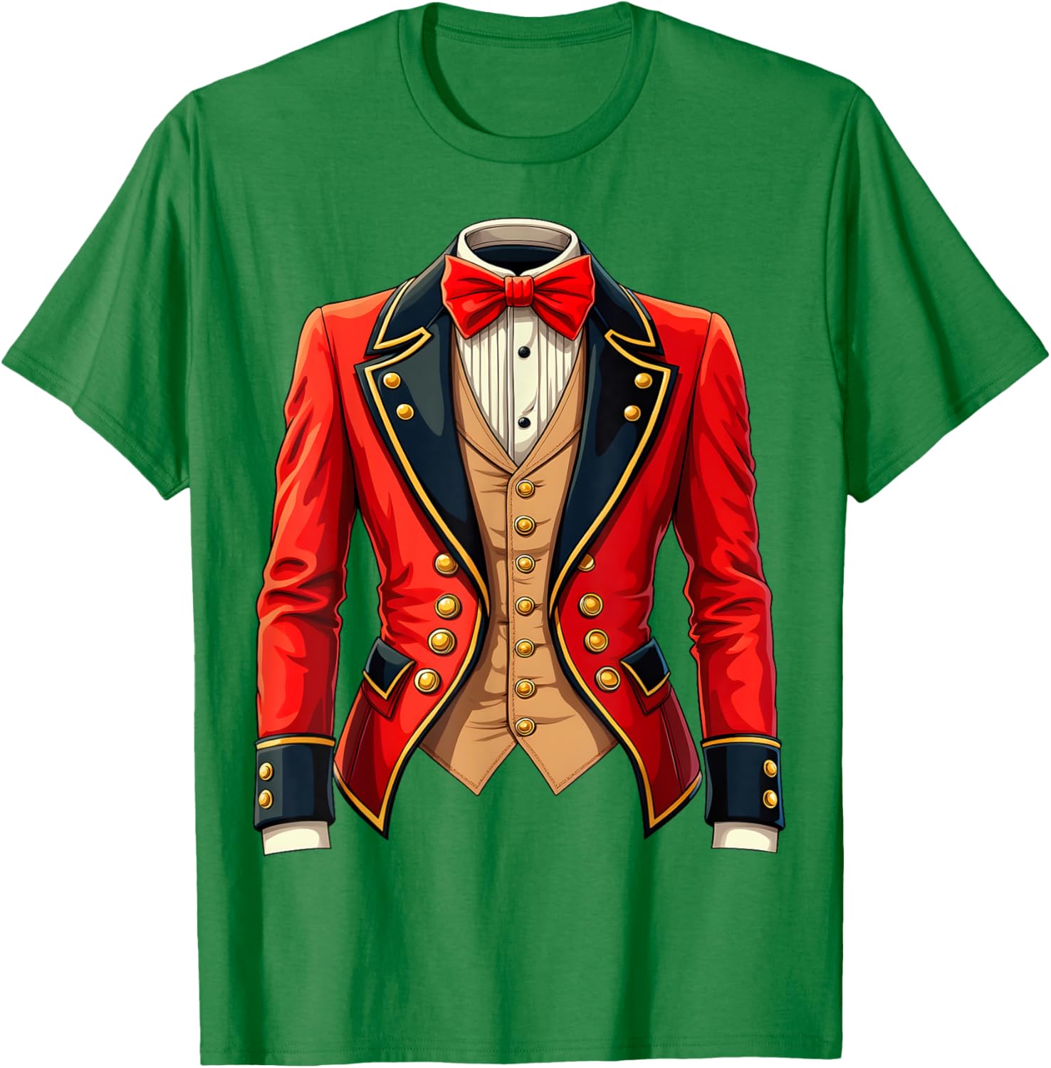 Ringmaster Costume Jacket for Circus Performers - Fun T-Shirt Design - 1