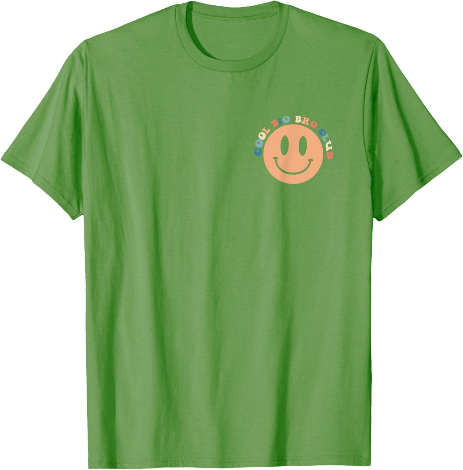 Cool Big Brother Club Groovy Leveling Up T-Shirt for Fun Siblings - 17