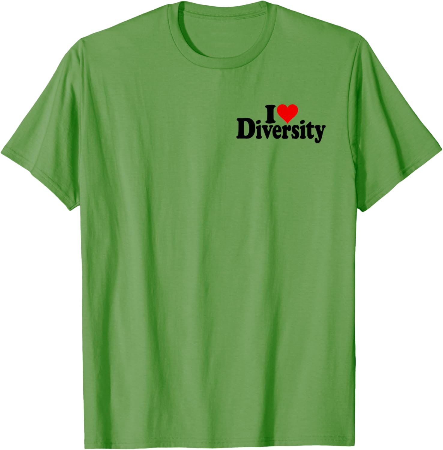 I Love Heart Diversity Strength in Diversity T-Shirt for Everyone - 9