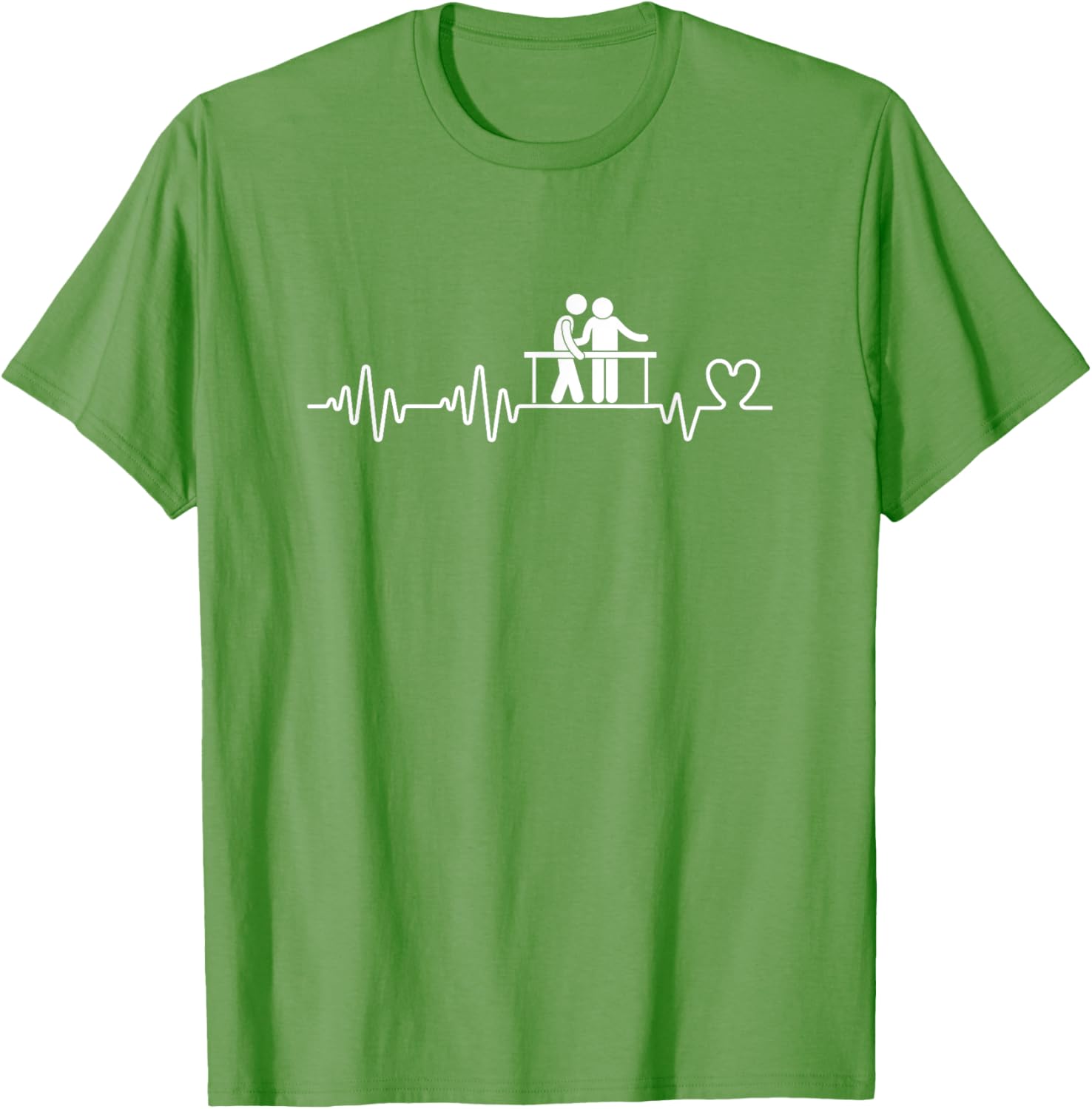 Funny Physical Therapist Heartbeat Man T-Shirt for Therapy Lovers - 22
