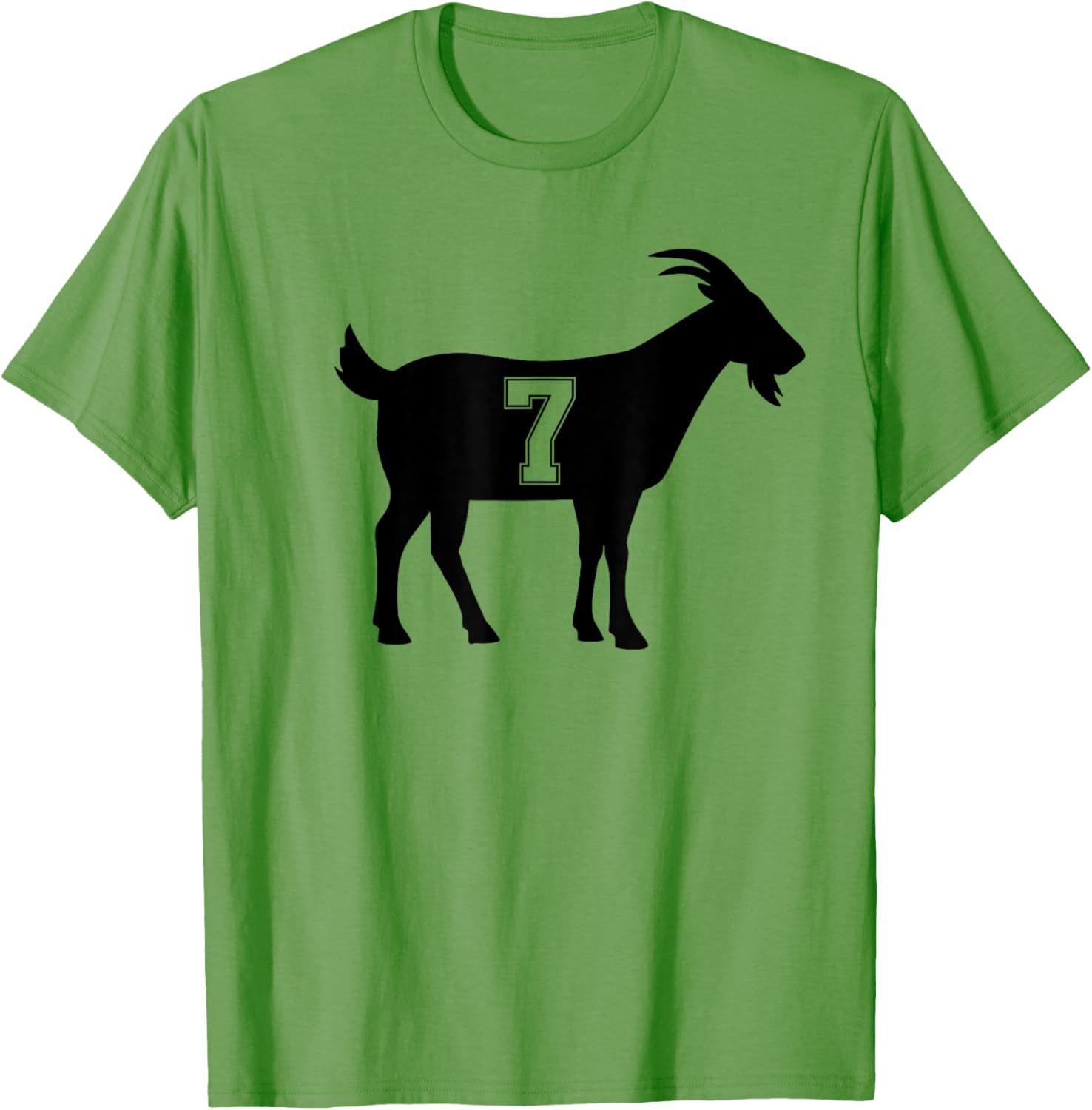 Goat 7 G.O.A.T. Number Seven Goat Graphic T-Shirt for Casual Style - 19