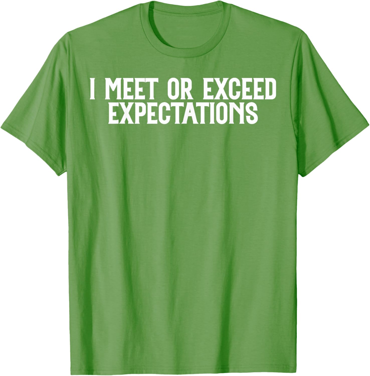 Funny I Meet or Exceed Expectations T-Shirt for Singles and Couples - 5