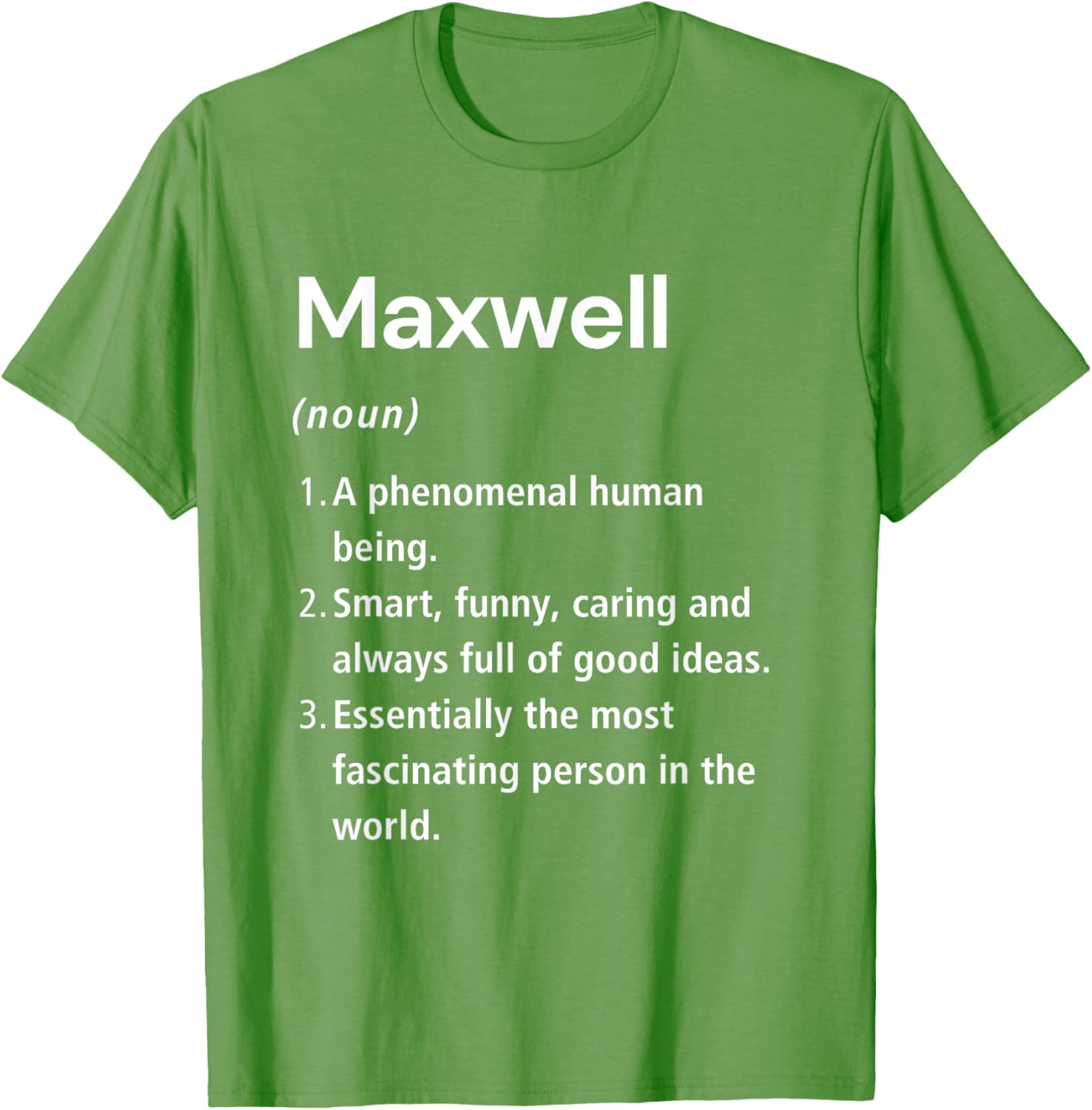 Funny Maxwell Name Definition T-Shirt for Unique Style and Humor - 22