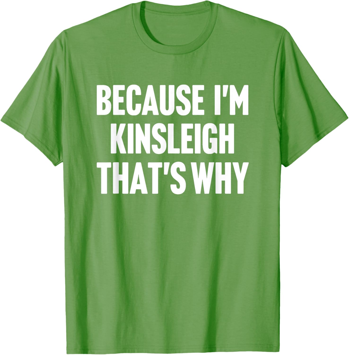 Personalized Kinsleigh Name T-Shirt Fun Custom Clothing for Everyone - 4