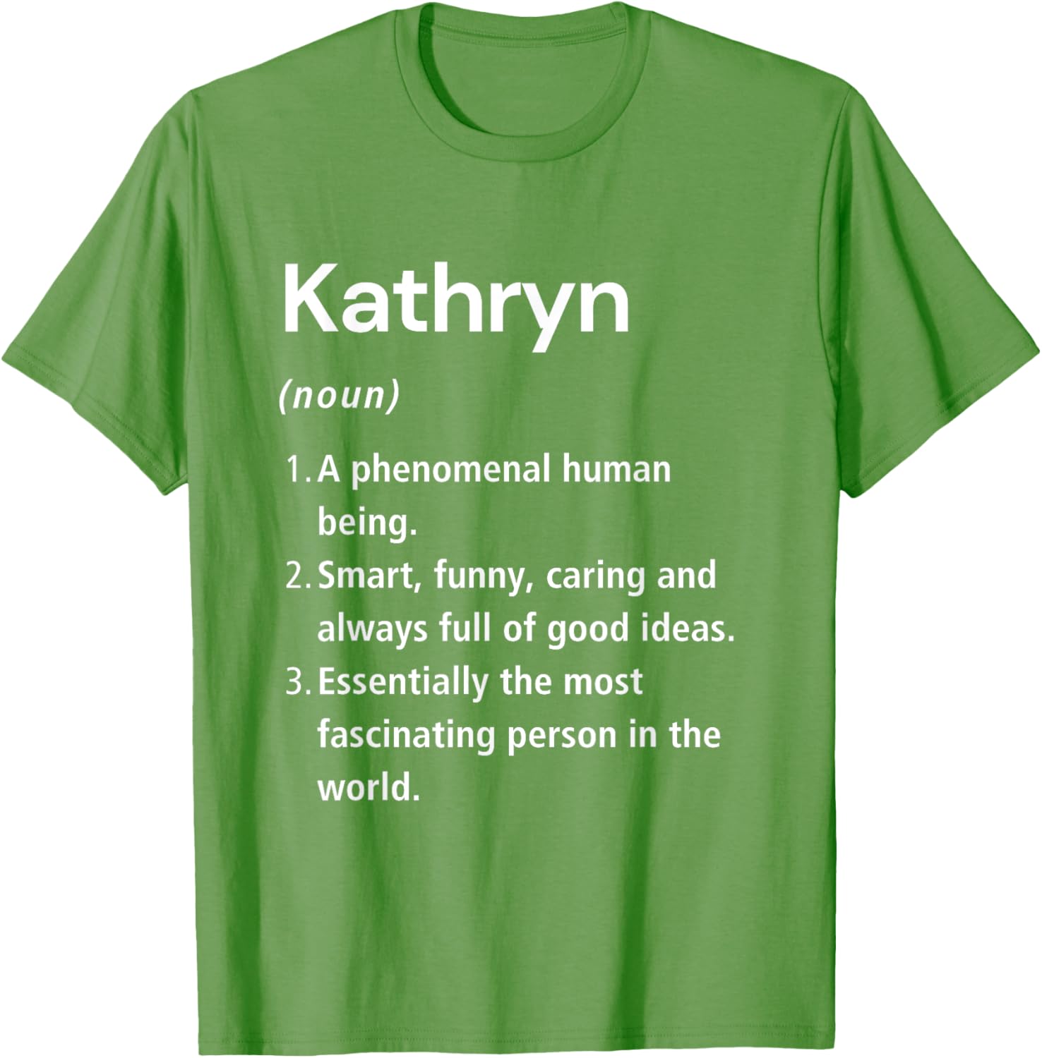 Funny Kathryn Name Definition T-Shirt for Unique Style and Fun! - 24