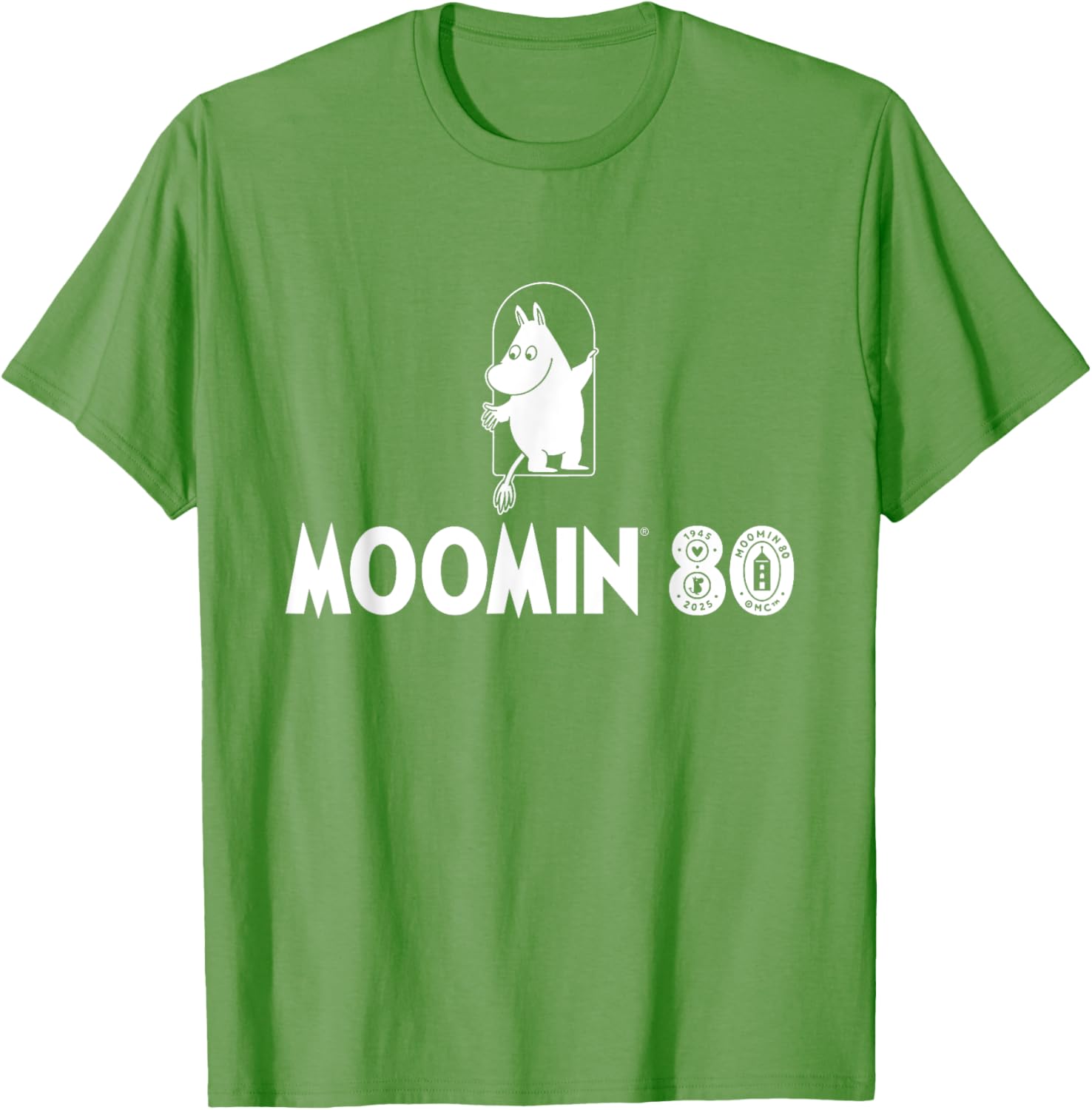 Moomin 80th Anniversary Moomintroll Open Door T-Shirt for Fans - 4