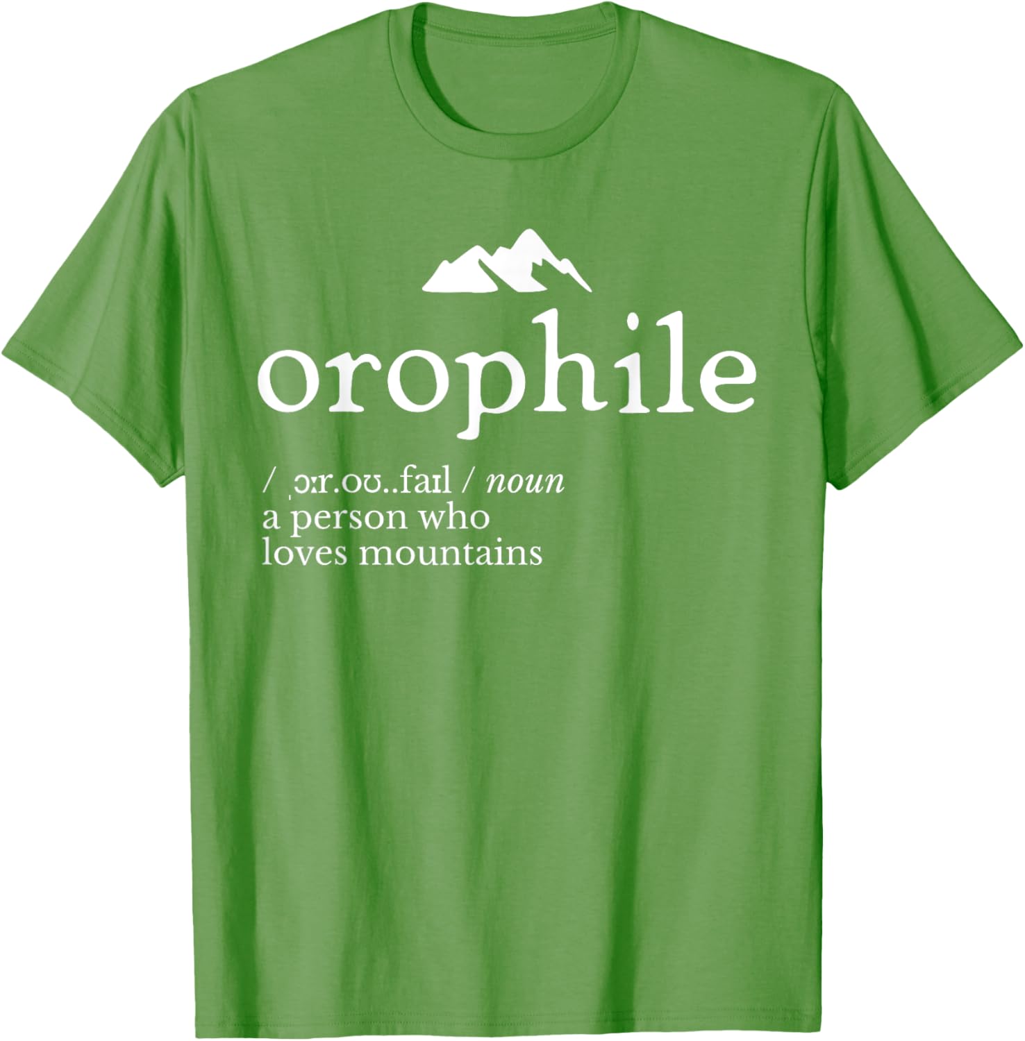 Orophile Definition T-Shirt for Language Lovers and Gift Seekers - 15
