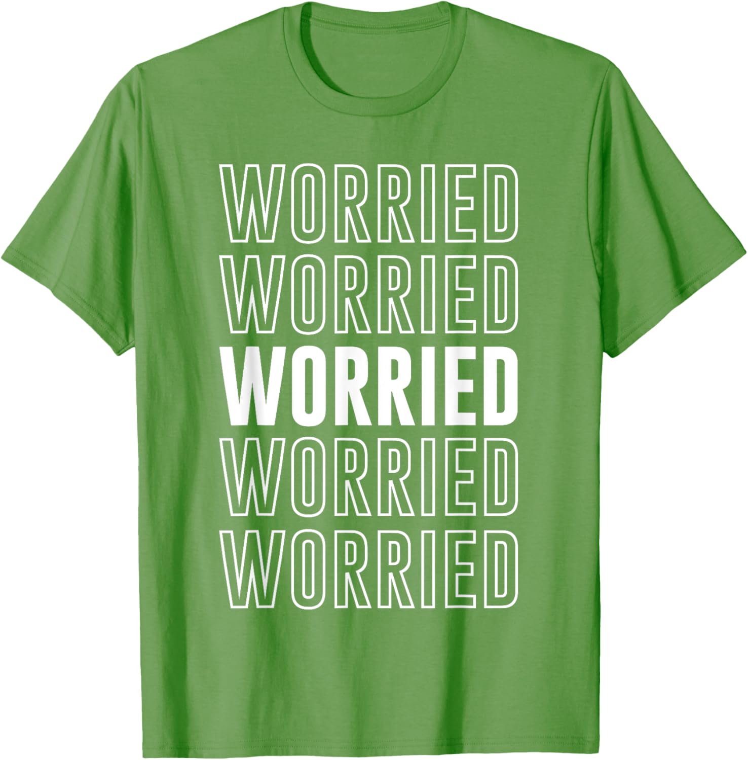 Worried T-Shirt Funny Graphic Tee for Casual Comfort and Style - 10
