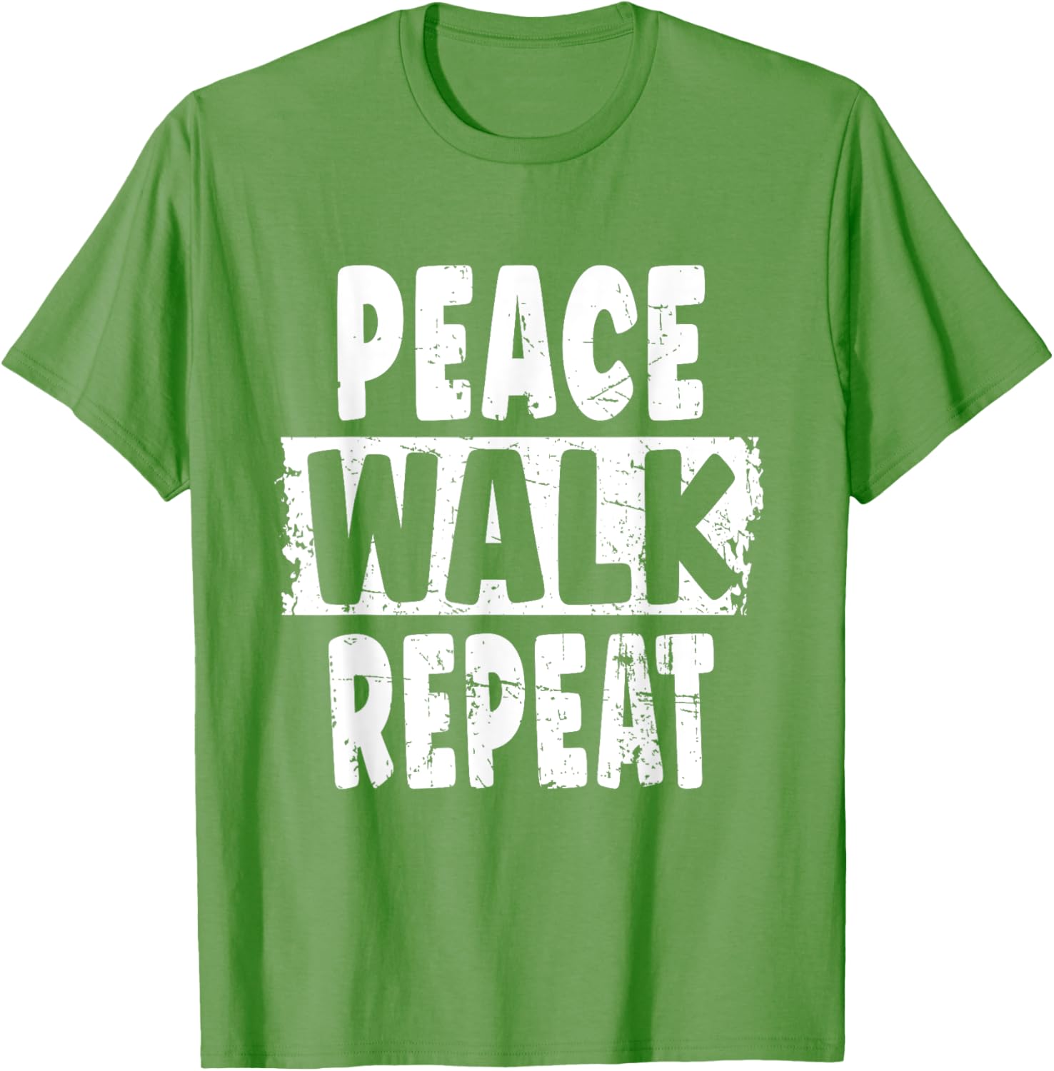 Peace Walk Repeat T-Shirt for Outdoor Enthusiasts and Silent Walk Lovers - 13