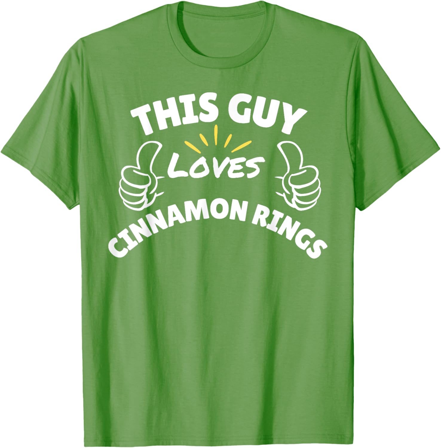 Funny Cinnamon Rings Graphic T-Shirt for Food Lovers and Snacks Fans - 29