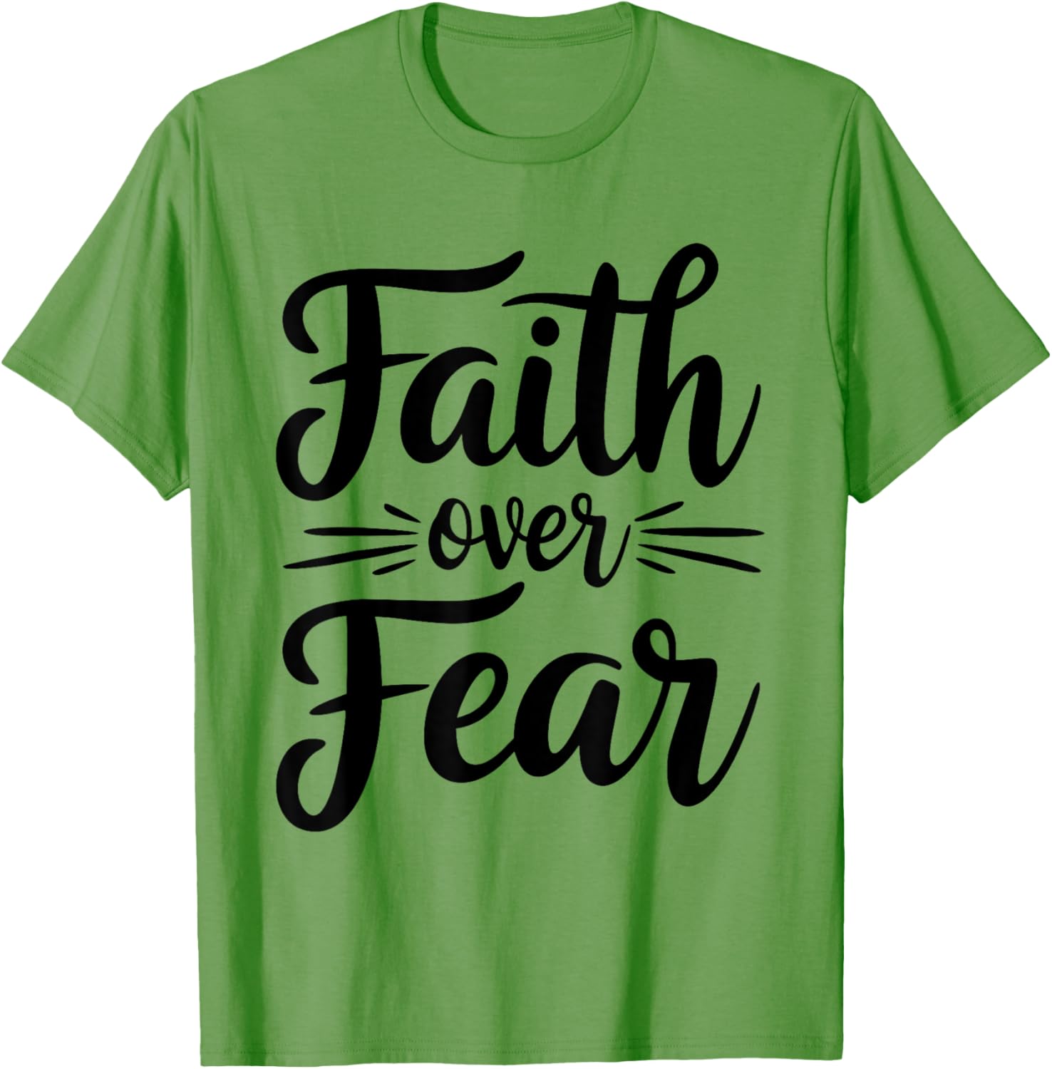 Faith Over Fear Inspirational Christian T-Shirt for Everyday Wear - 4