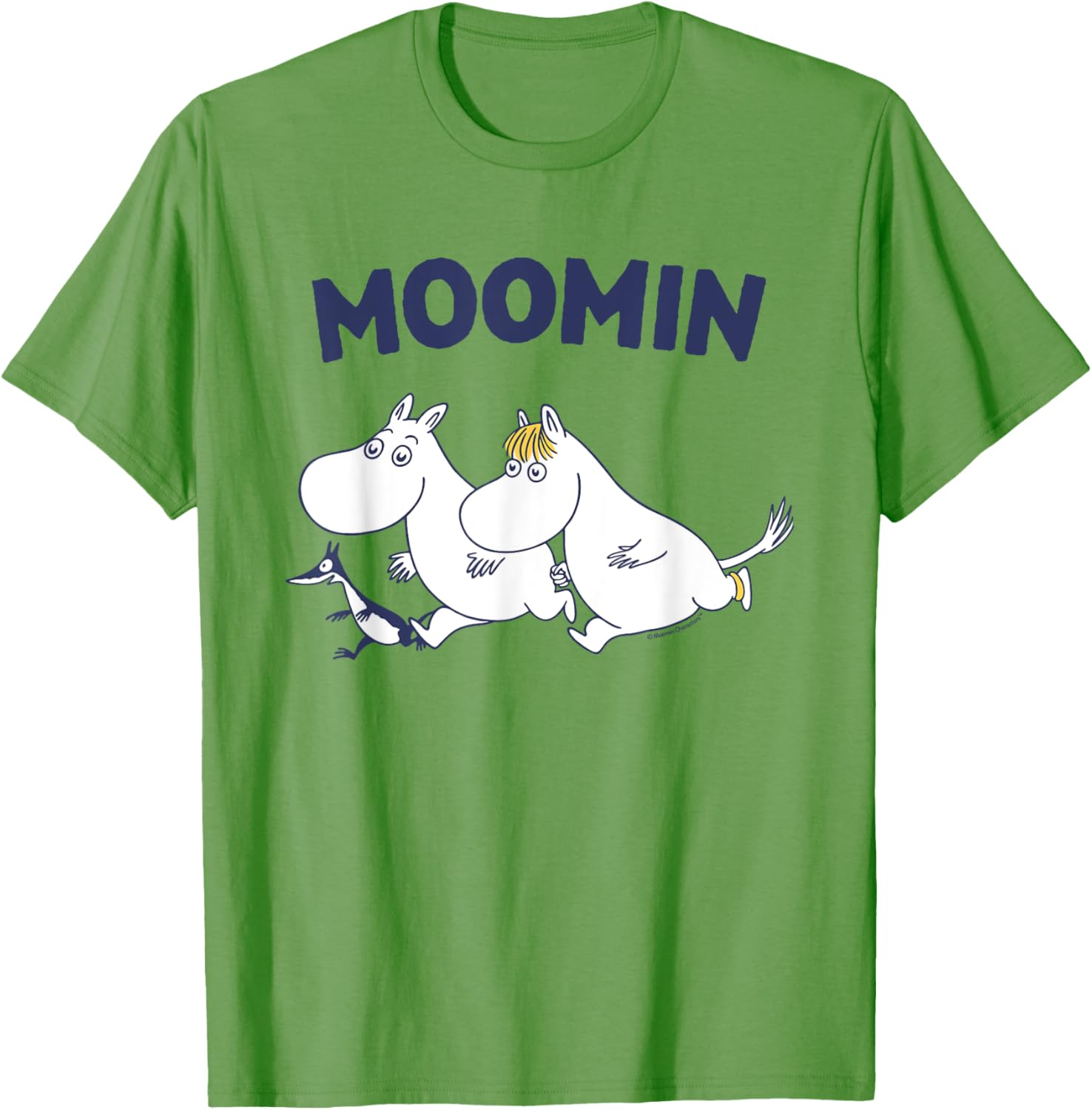 Moomin Moomintroll and Snorkmaiden Running T-Shirt for Fun Adventures - 2