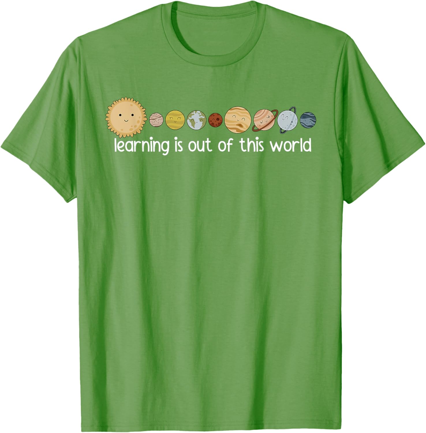 Learning Is Out Of This World Outer Space Science Teacher T-Shirt - 13