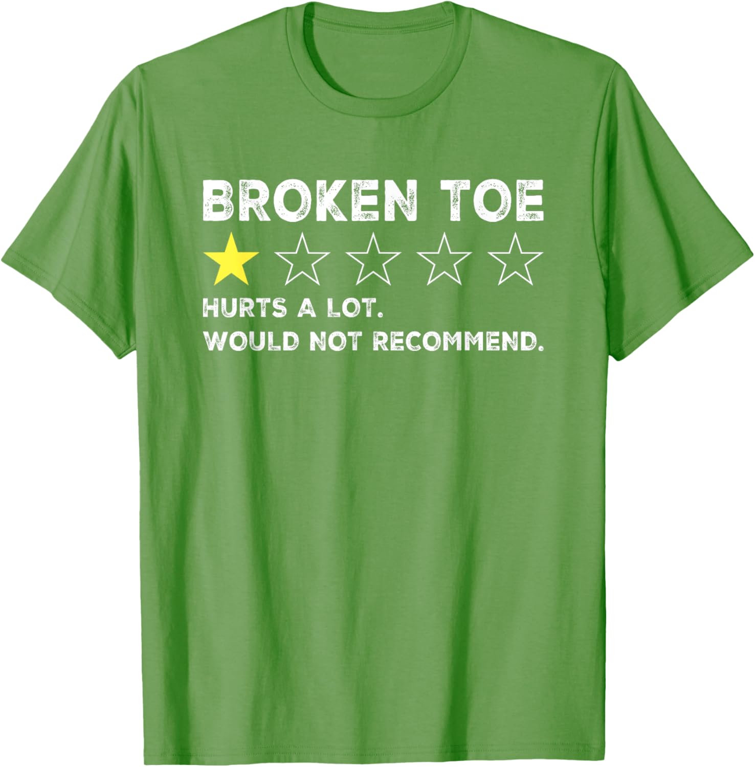 Funny Get Well Soon T-Shirt for Broken Toe Injury Recovery Humor - 10