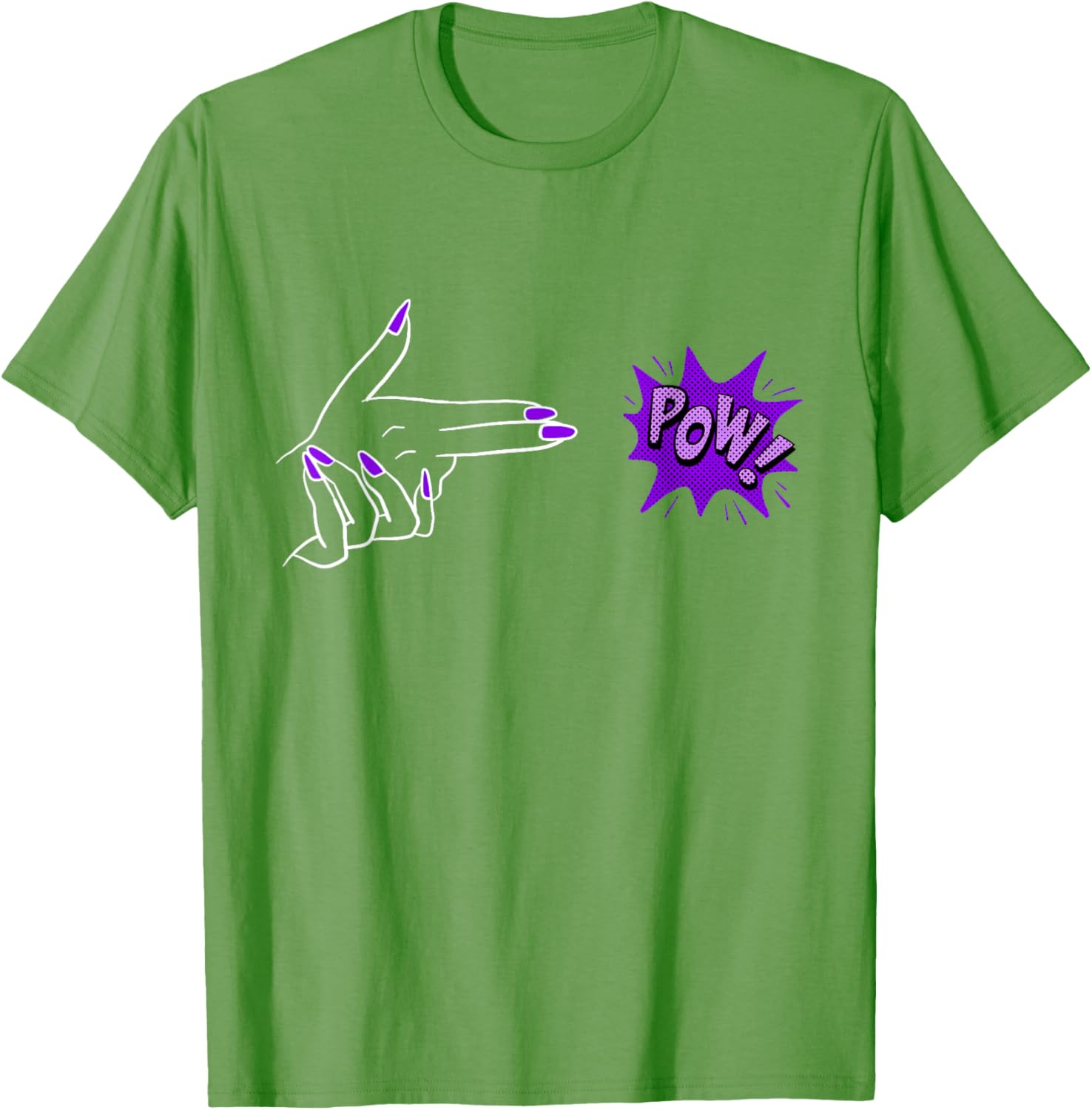 Purple Boy Bye Graphic T-Shirt for Trendy Casual Style and Comfort - 14