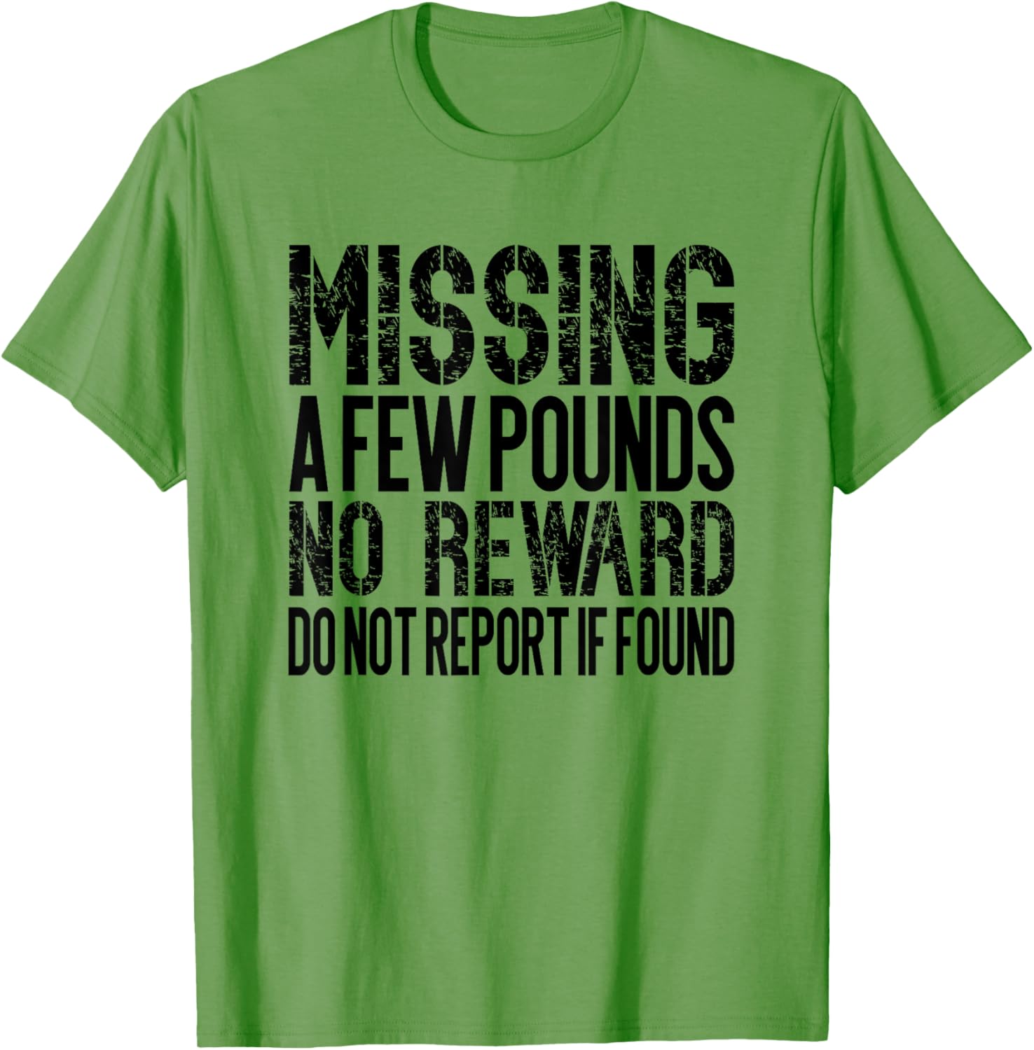 Funny Weight Loss Journey T-Shirt for Missing Pounds Motivation - 8