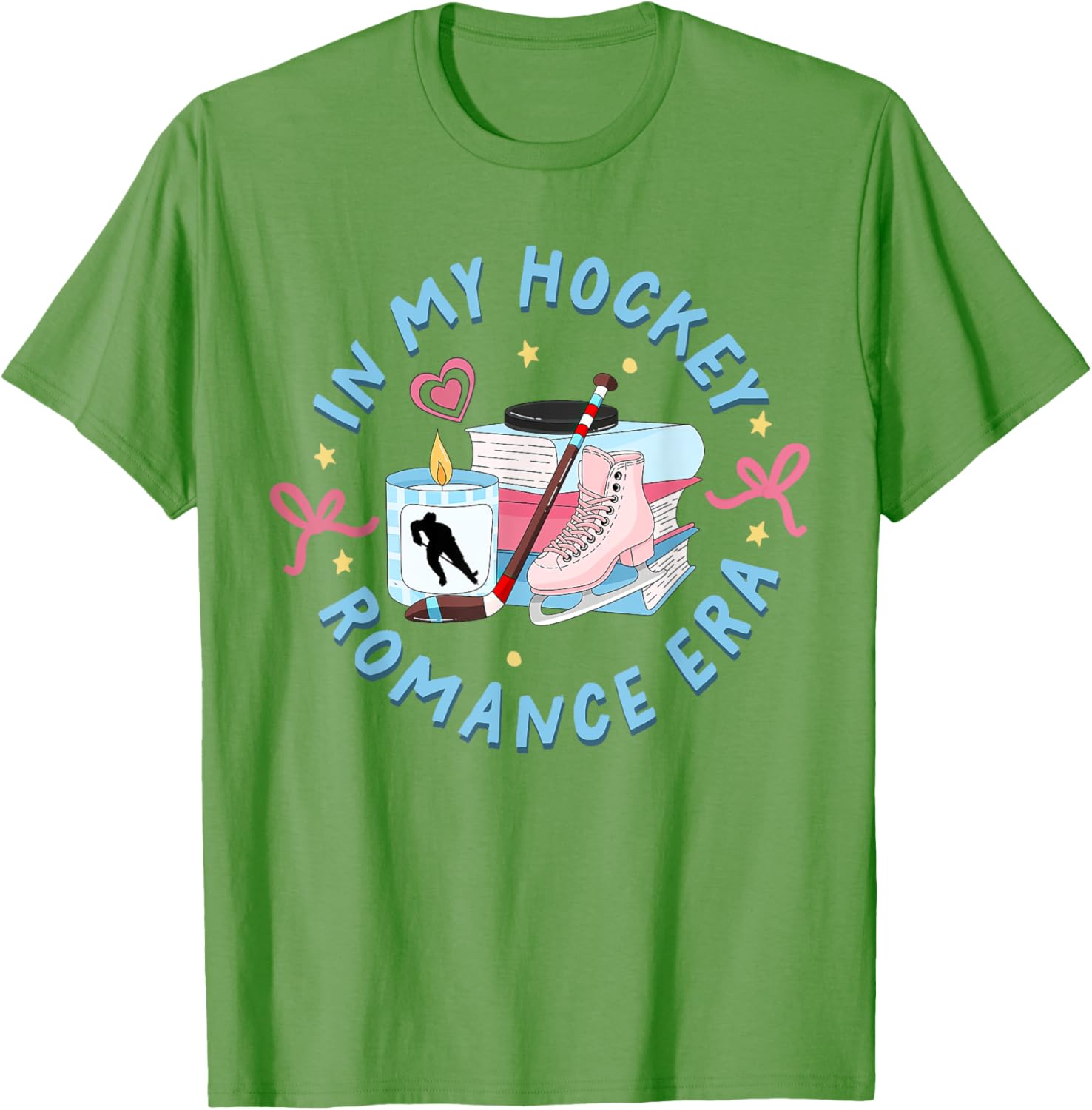 Funny Hockey Romance Reader T-Shirt for Sport Lovers and Fans - 21