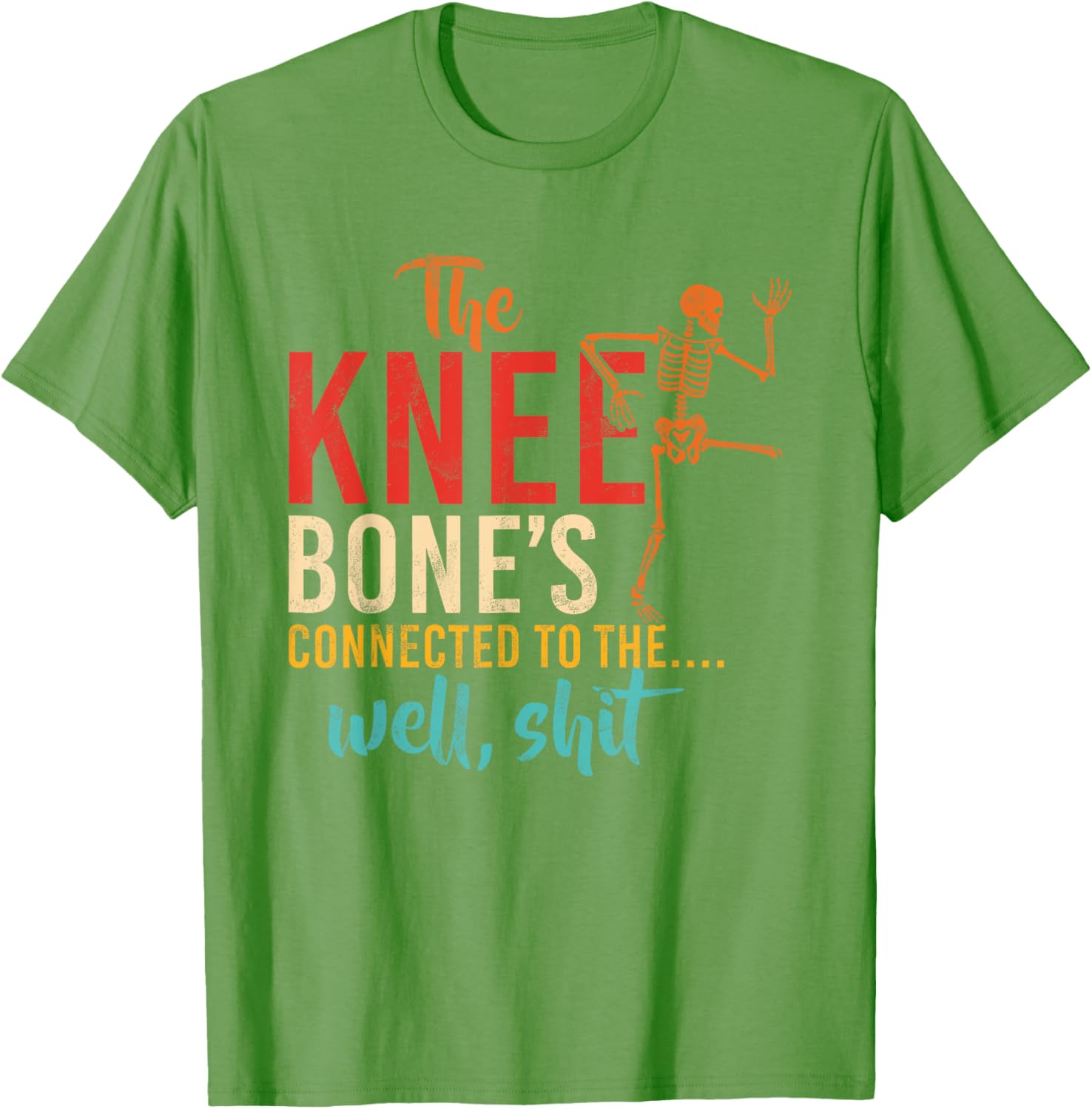 Funny Knee Bone T-Shirt for Humor Lovers - Casual and Comfy Wear - 2