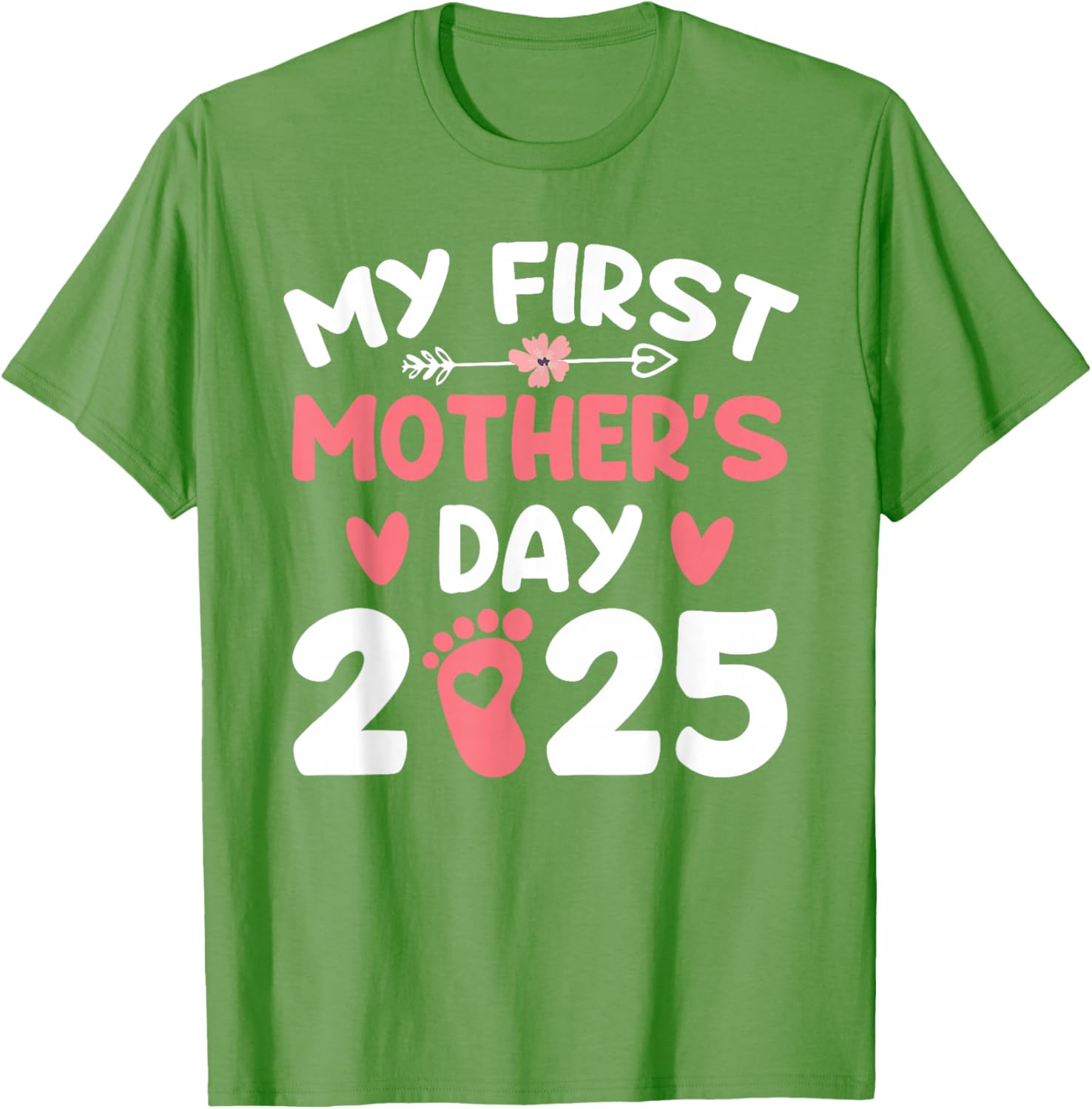 My First Mother's Day 2025 Mom T-Shirt for New Moms - Cute Gift Idea - 3