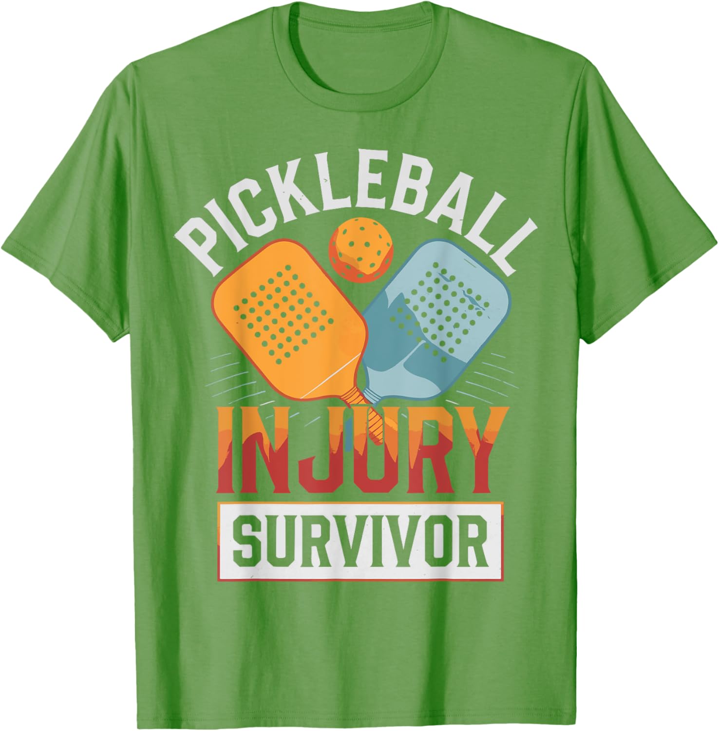 Pickleball Injury Survivor T-Shirt Fun and Stylish Sports Apparel - 18