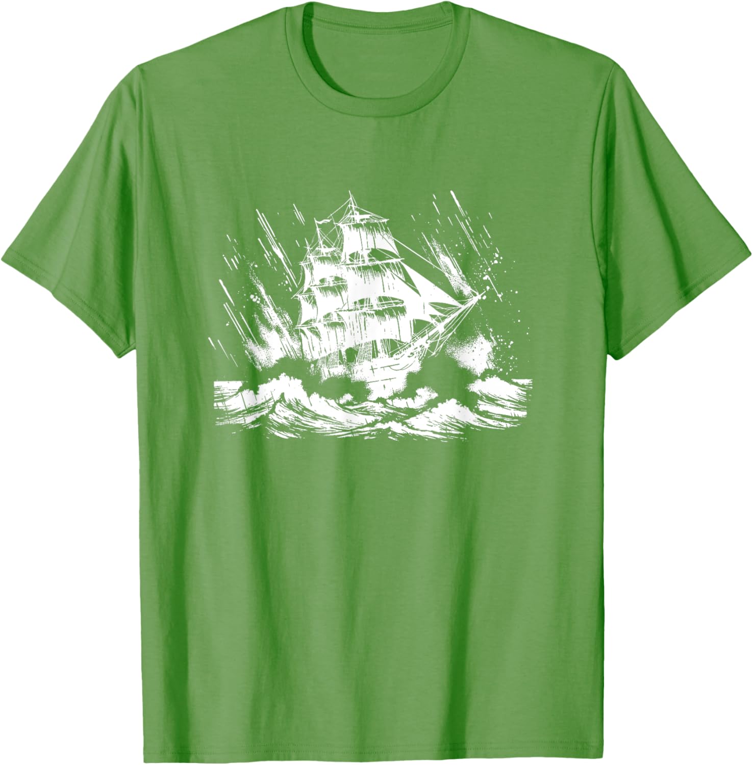 Snirt Three Master Sailing Ship T-Shirt Hoodie for Nautical Lovers - 11