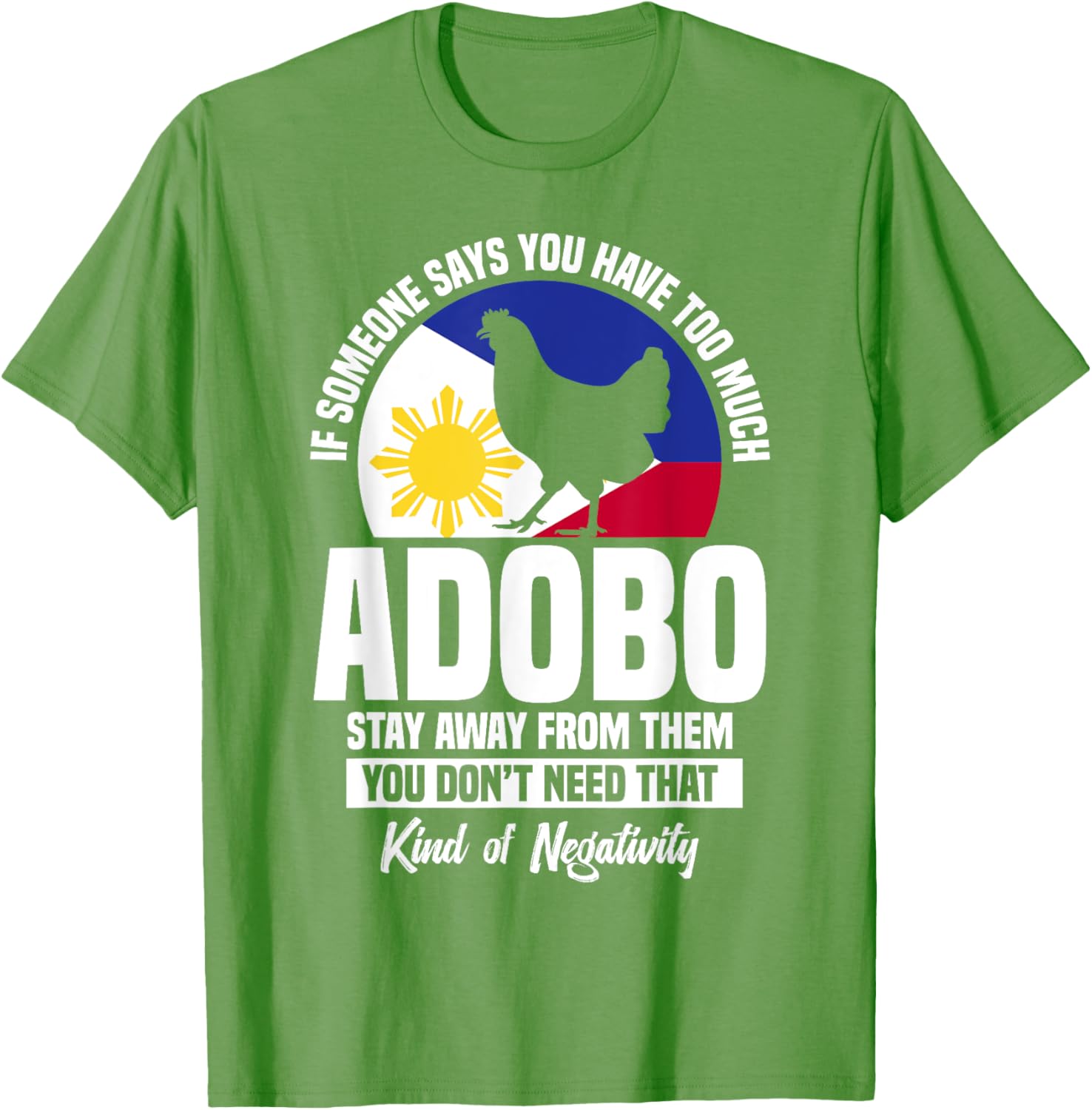 Chicken Adobo Lover T-Shirt for Filipino Food Fans and Snack Lovers - 14