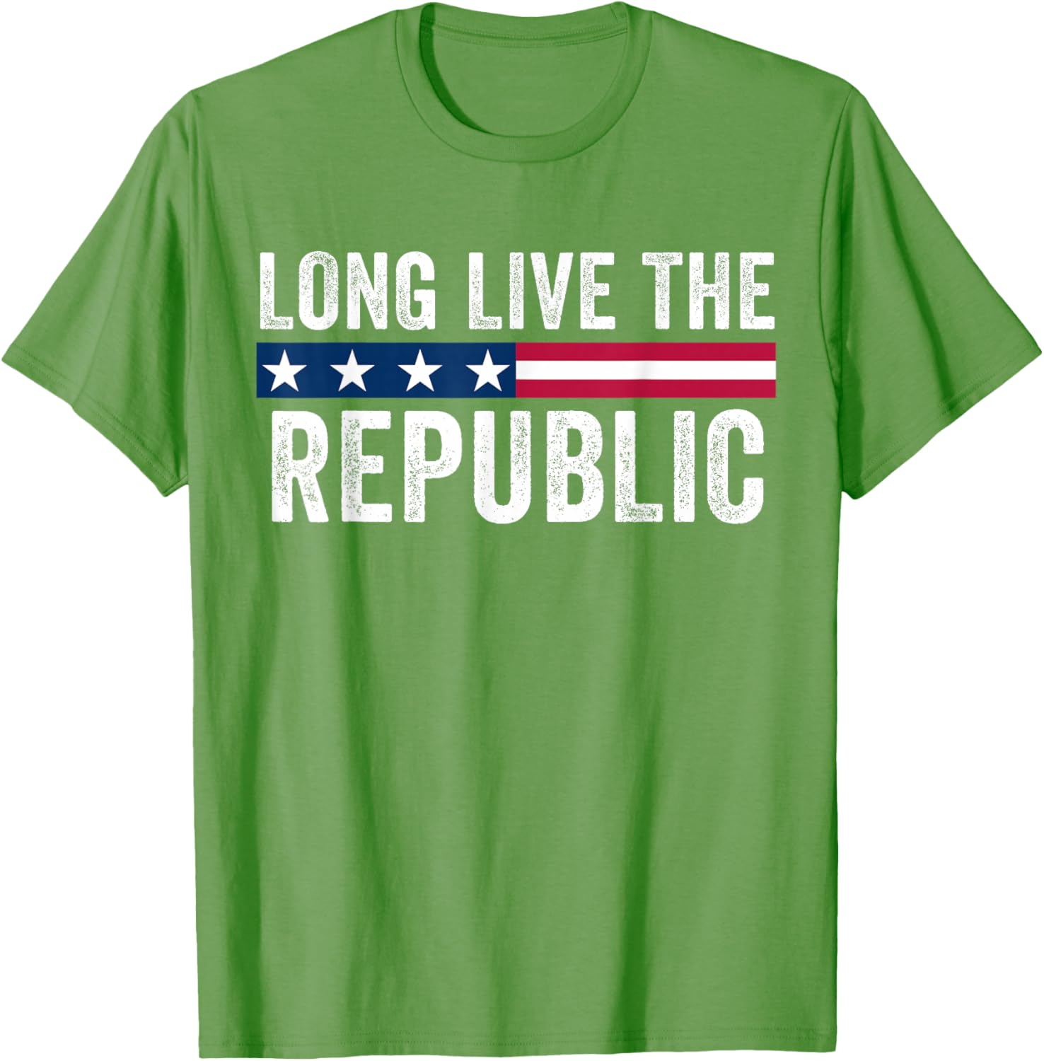 Long Live the Republic American Flag T-Shirt for Patriotic Style - 16
