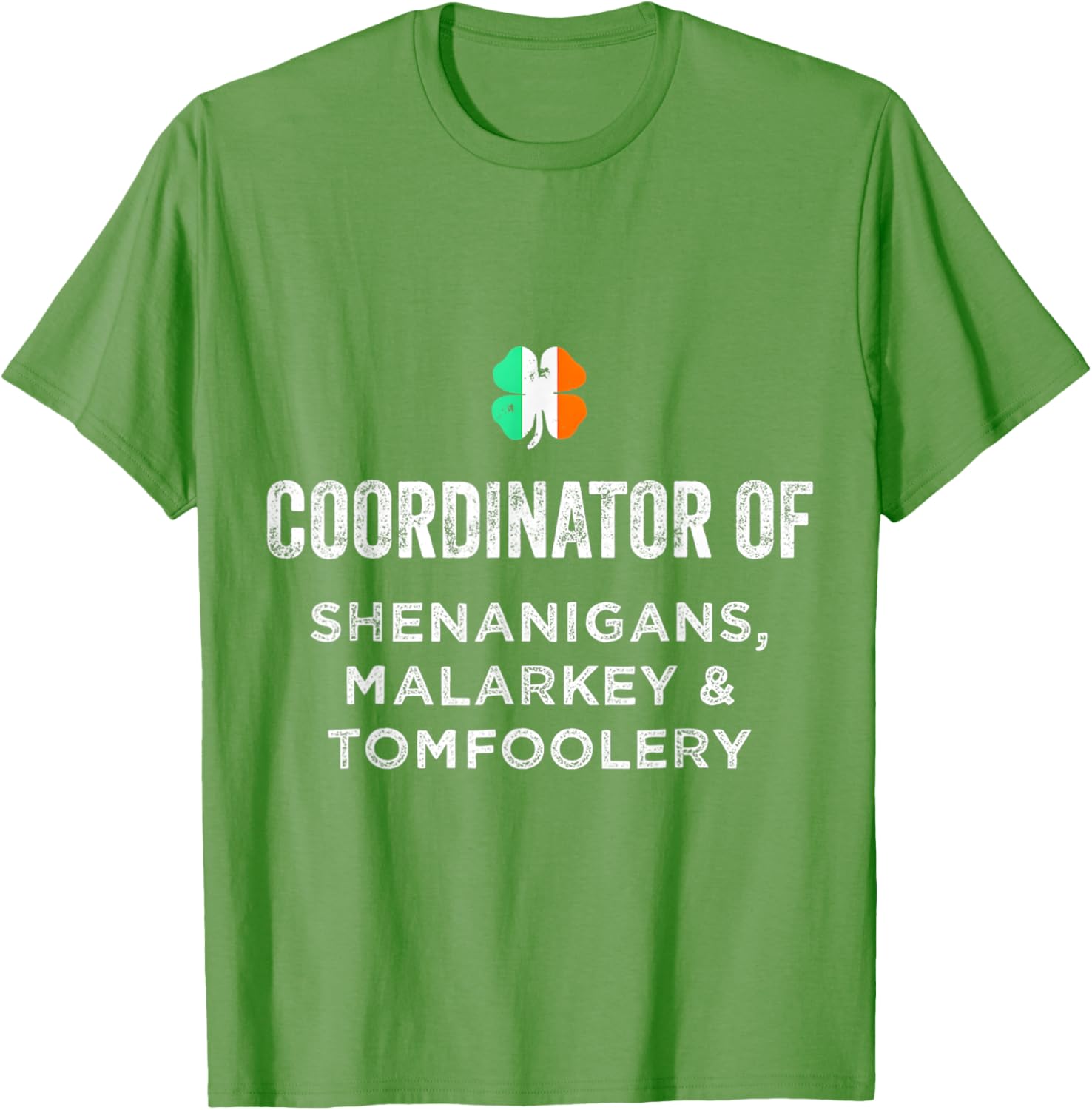Shenanigans Coordinator St Patrick's Day Teacher T-Shirt for Fun Celebrations - 27
