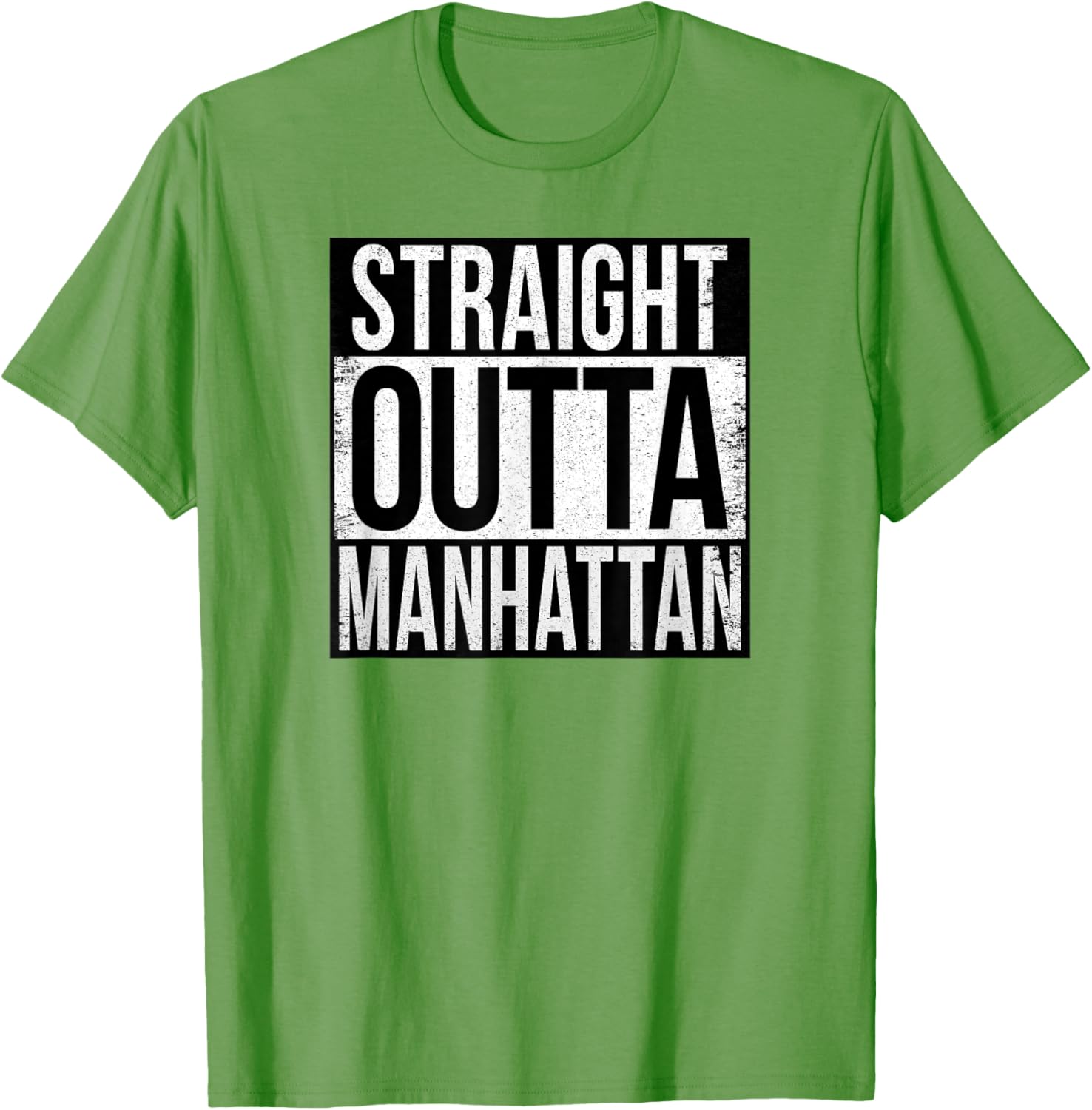 Straight Outta Manhattan T-Shirt for Fun Fashion and City Vibes - 2