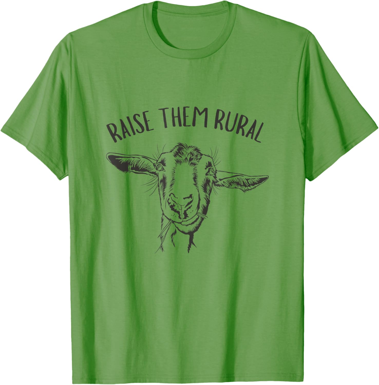 Raise Them Rural Goat Farmers T-Shirt - Fun Country Living Apparel - 4