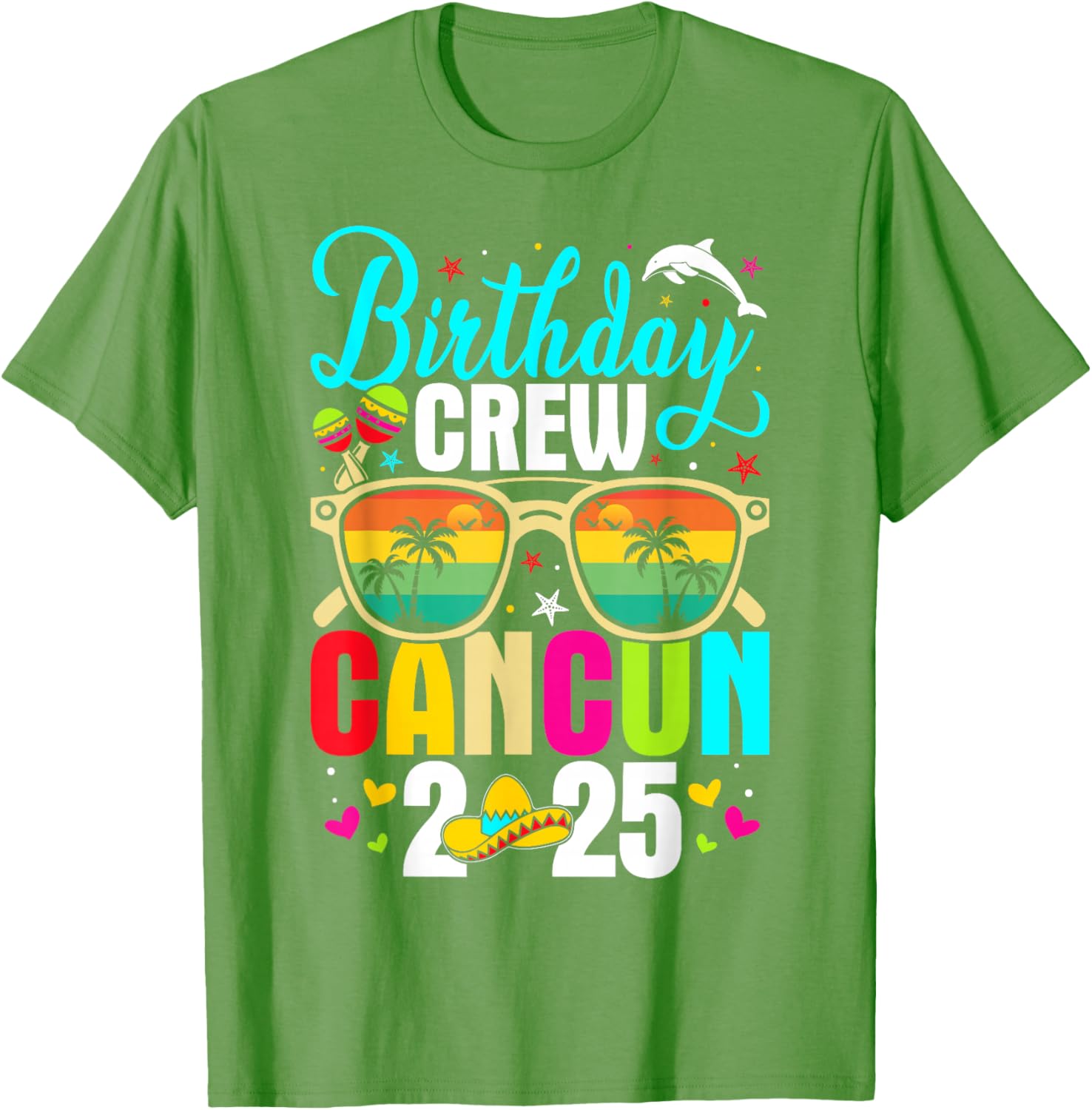 Fun Matching Cancun Birthday Boy Trip T-Shirt for 2025 Celebration - 22