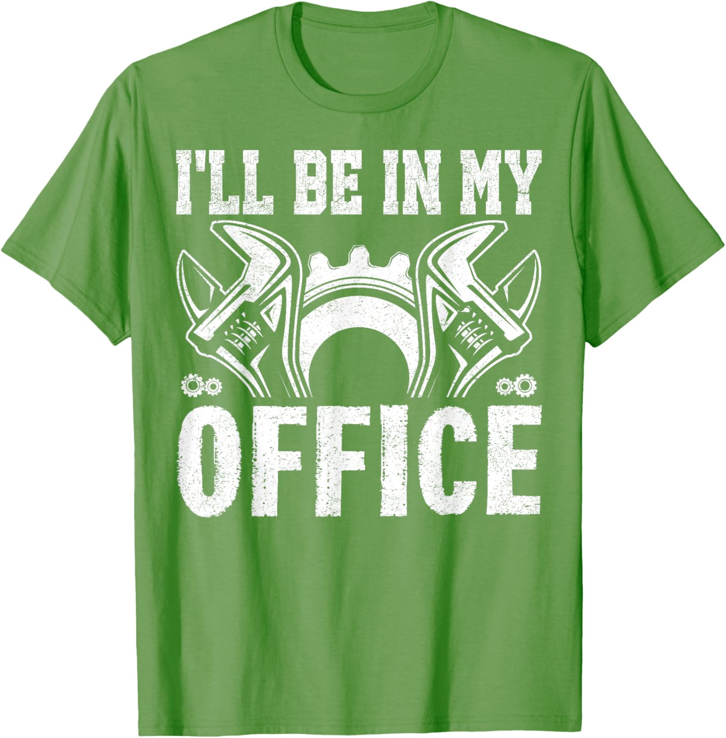 Funny Car Mechanics T-Shirt I'll Be in My Office Garage Humor Gift - 8