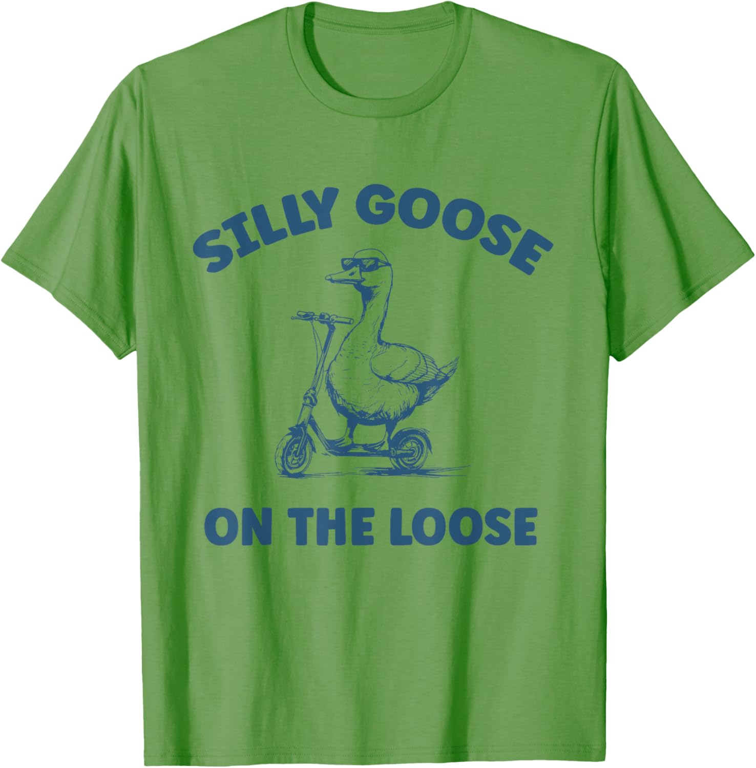 Funny Silly Goose On The Loose Kids T-Shirt for Boys and Girls - 10