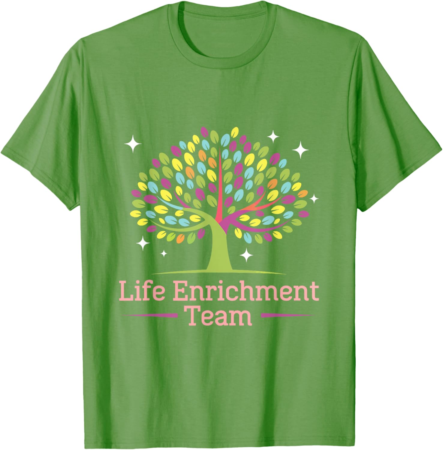 Activity Director Life Enrichment Team T-Shirt for Fun Workdays - 3